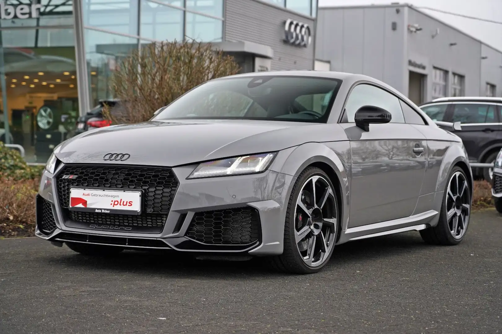 Audi TT RS TTRS Coupe BLACK RS-ABGAS S-SITZE B&O 280 km/h Gris - 2