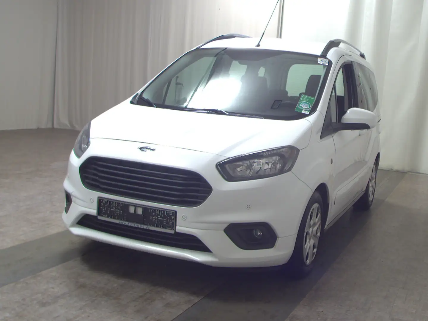 Ford Tourneo Courier 1.5 TDCi Trend Navi PDC AHK Shz Weiß - 2