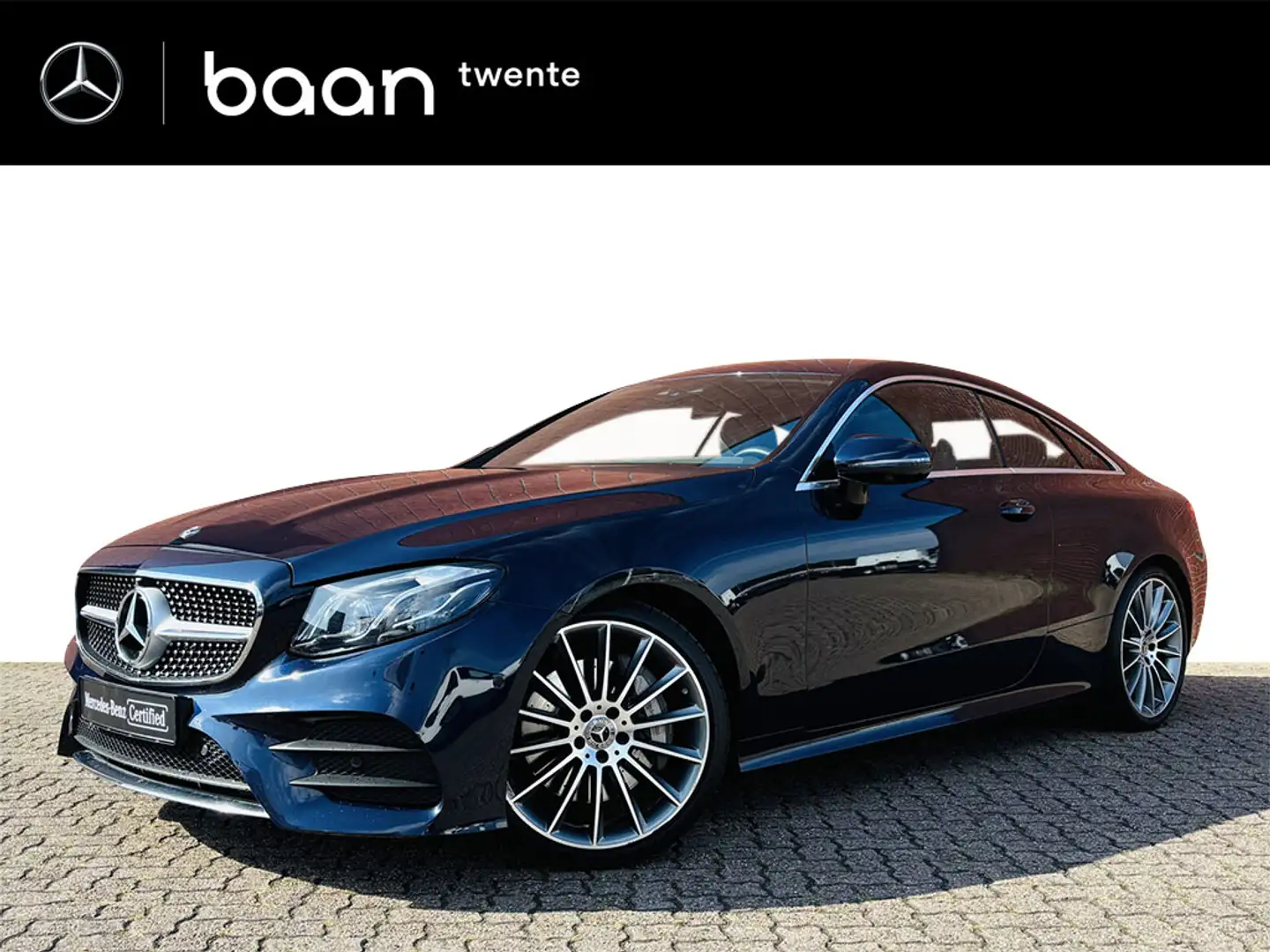Mercedes-Benz E 350 E Coupé Premium AMG Line | Smartphone integratie | Bleu - 1