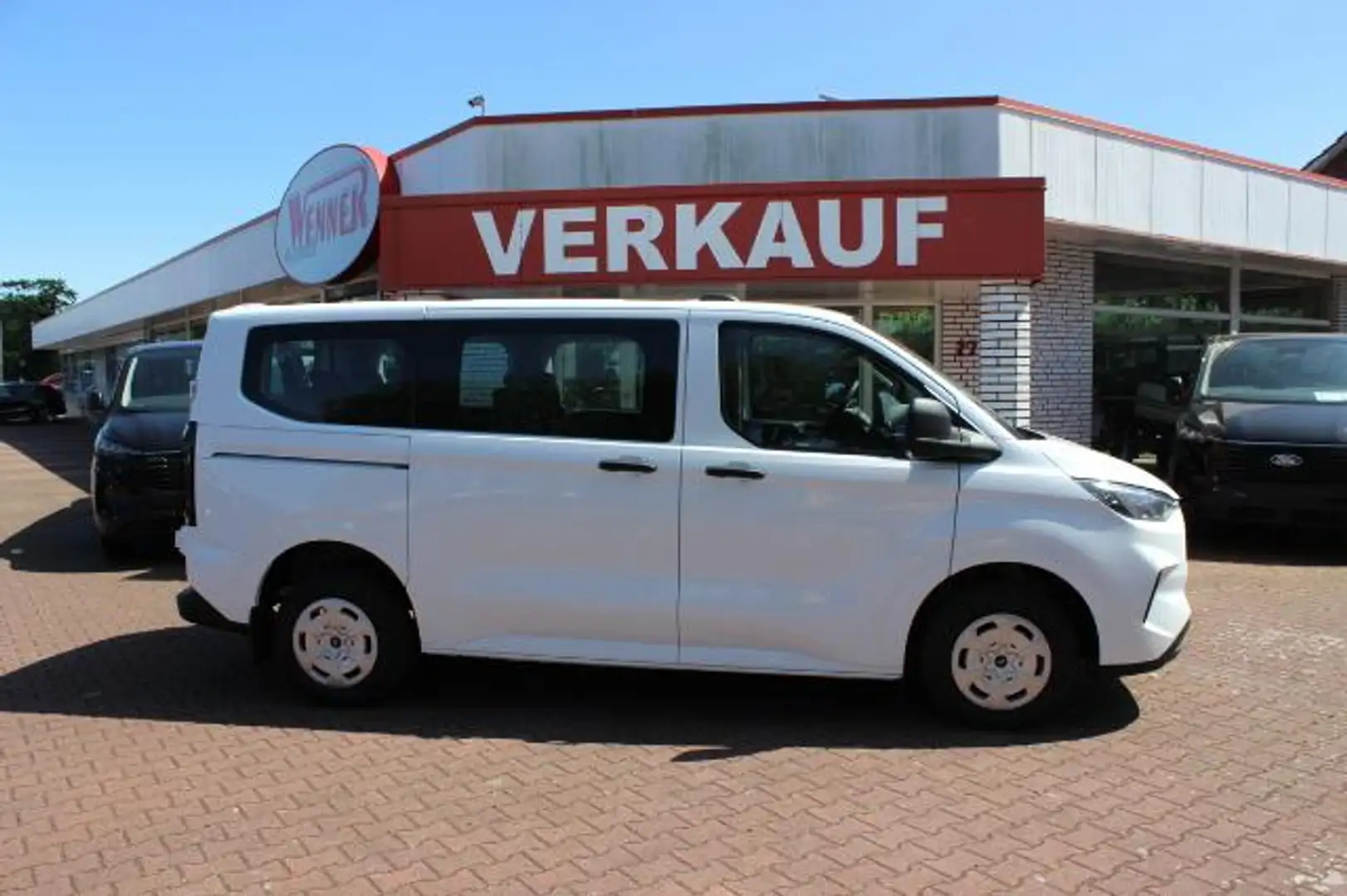 Ford Transit Custom 320 L1 Kombi Trend 9-Sitzer Techno 5 / FGS 5 Blanc - 1