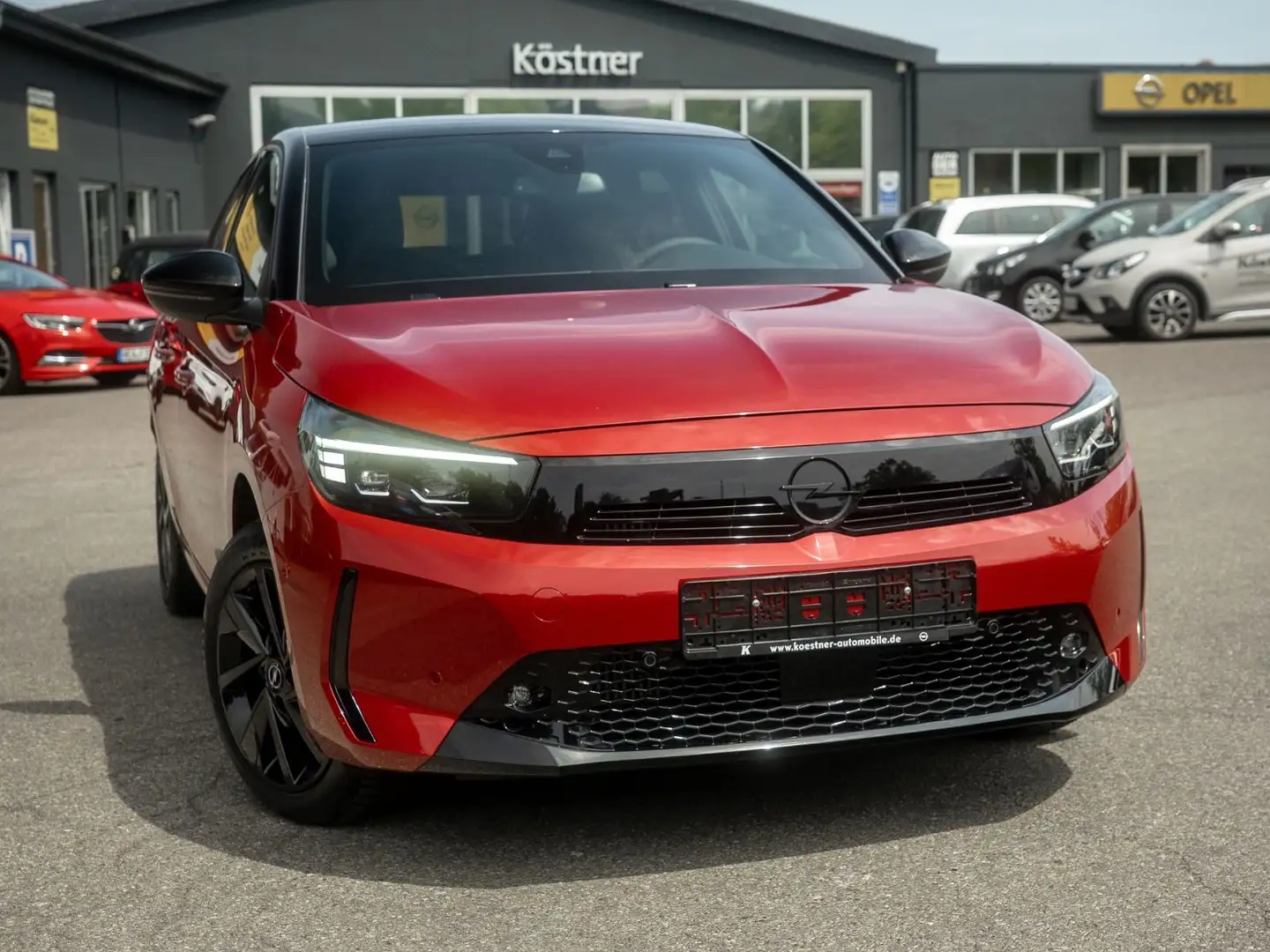 Opel Corsa F GS*NAVI*KAMERA*MATRIX-LED*DAB*KLIMAAUTOM Rood - 2