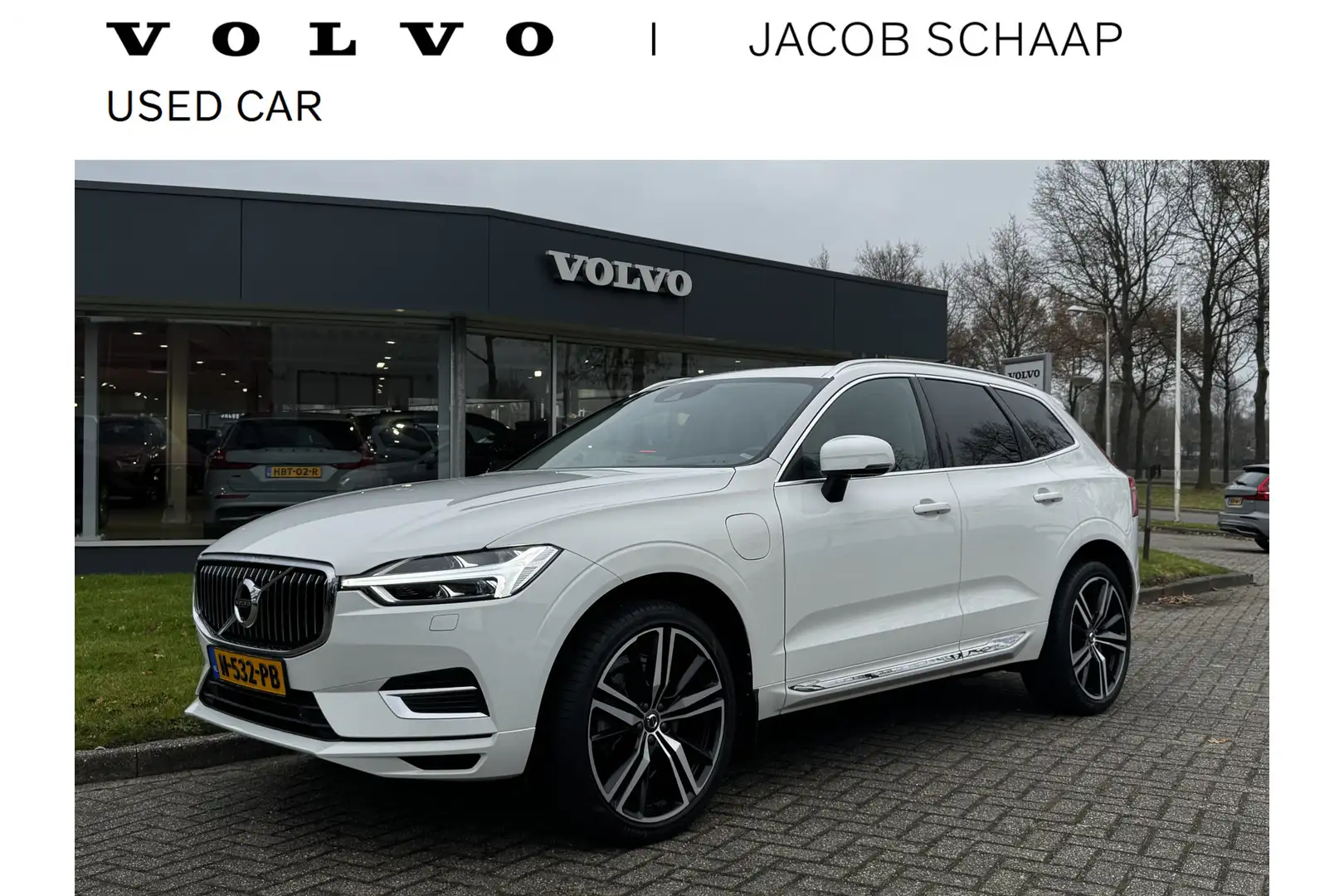 Volvo XC60 T8 AWD 408PK Plug-in Hybrid Inscription | ACC | BL Blanco - 1
