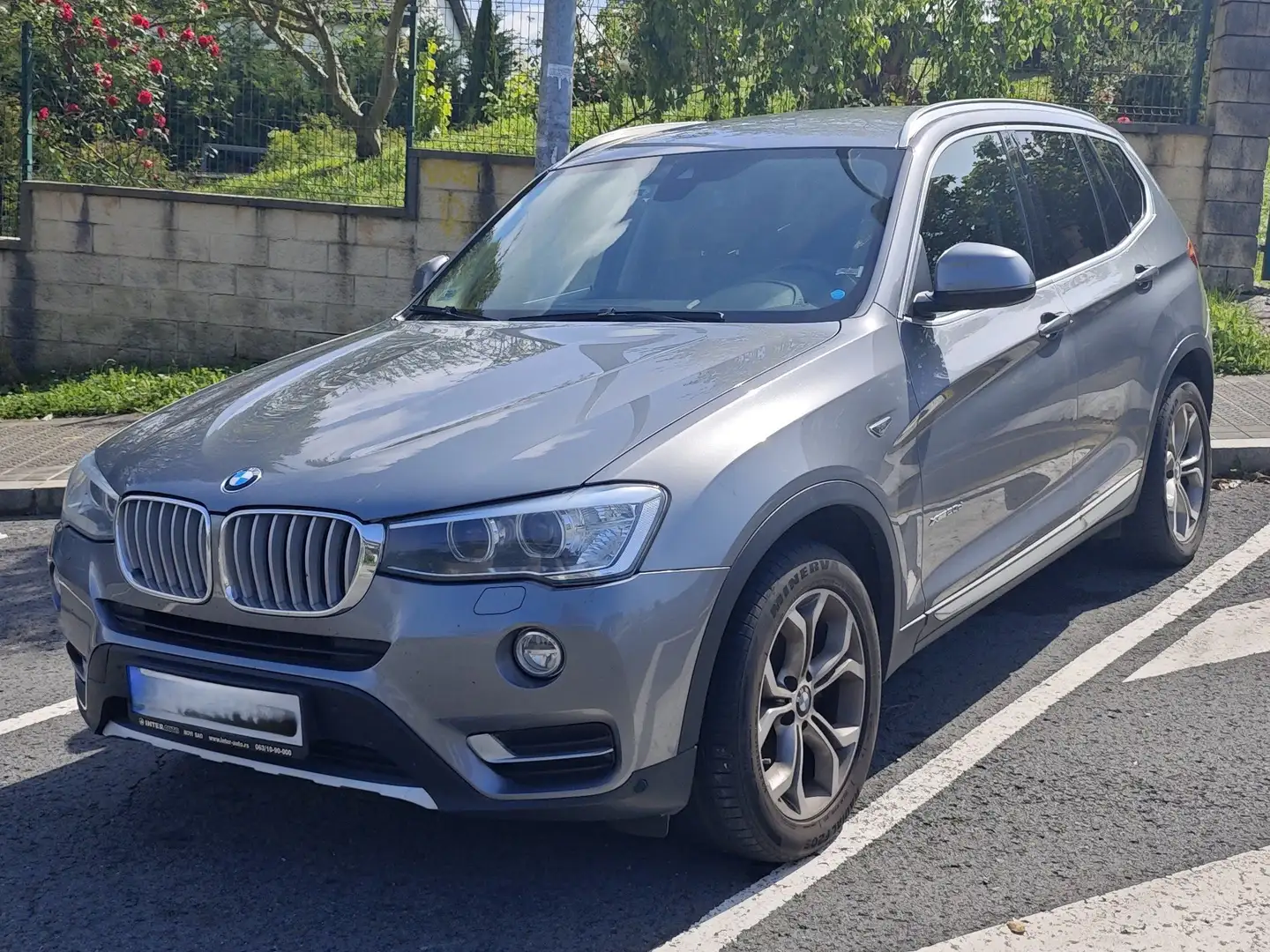 BMW X3 X3 xDrive 20dA Gris - 2