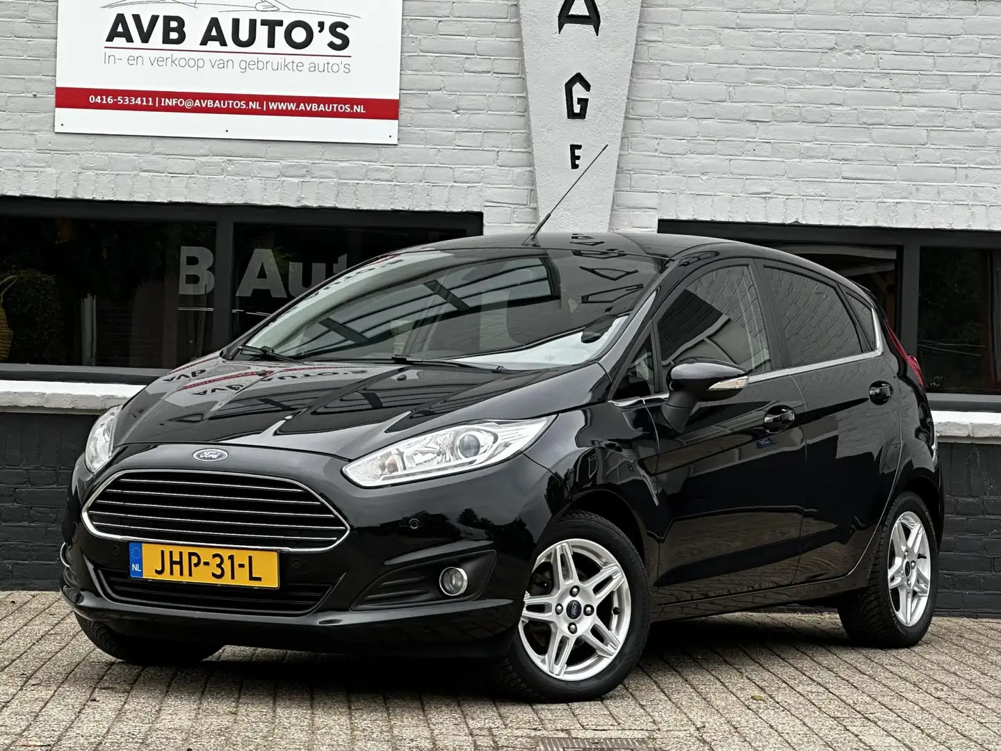 Ford Fiesta 1.25 Titanium Clima PDC USB Aux Stoelverwarming Negro - 1