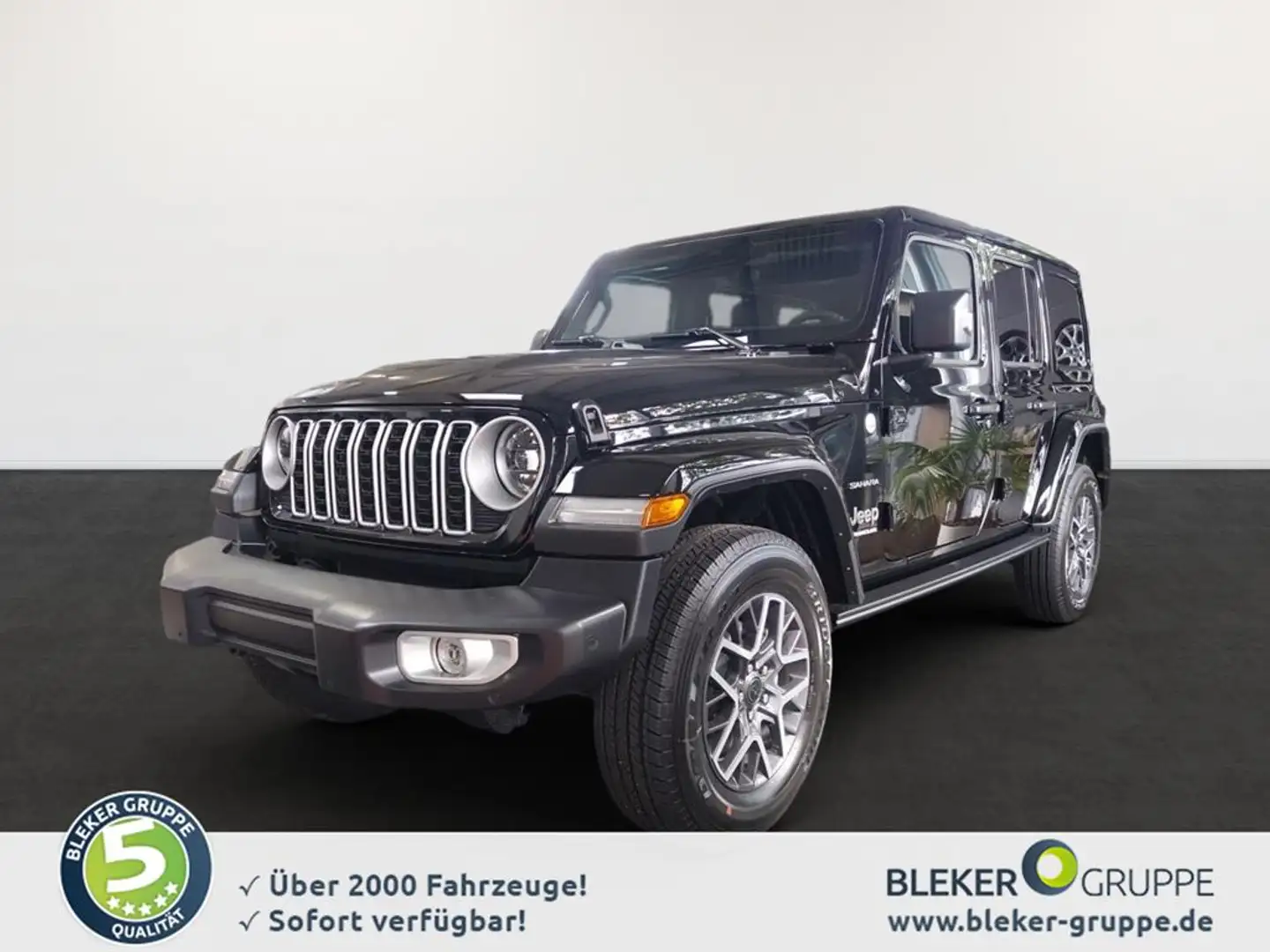Jeep Wrangler WRANGLER ICE MY24 Sahara 2.0l T-GDI 200 kW (272 PS Schwarz - 1