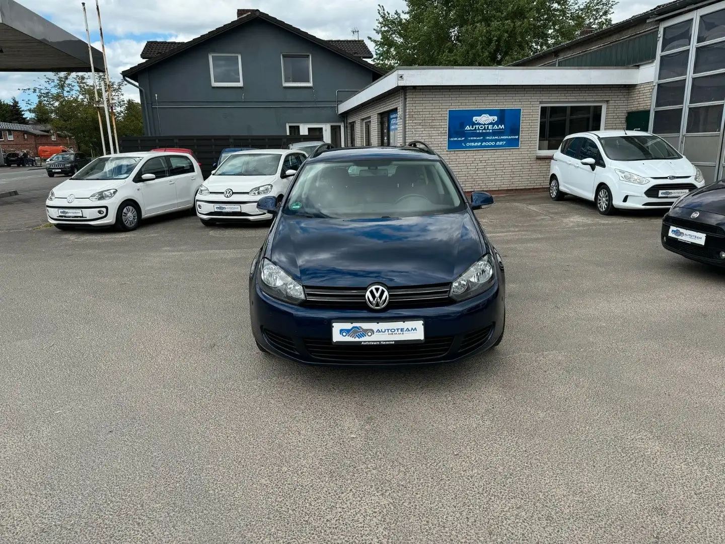 Volkswagen Golf VI Variant AUTOMATIK/HU+SERVICE NEU/KLIMA Blau - 2