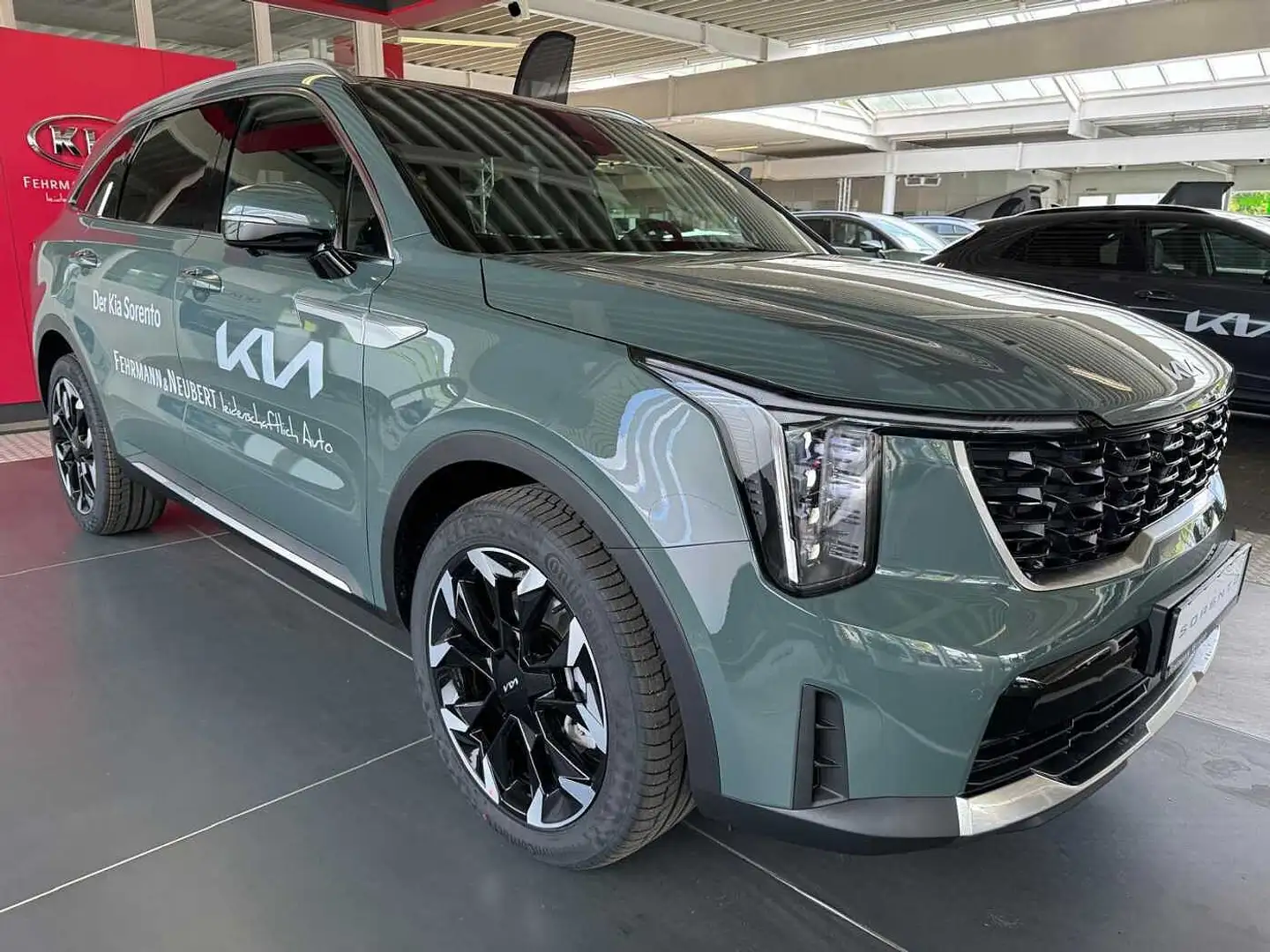 Kia Sorento PE 2.2D AWD PLAT NAP PREM GD Grün - 2