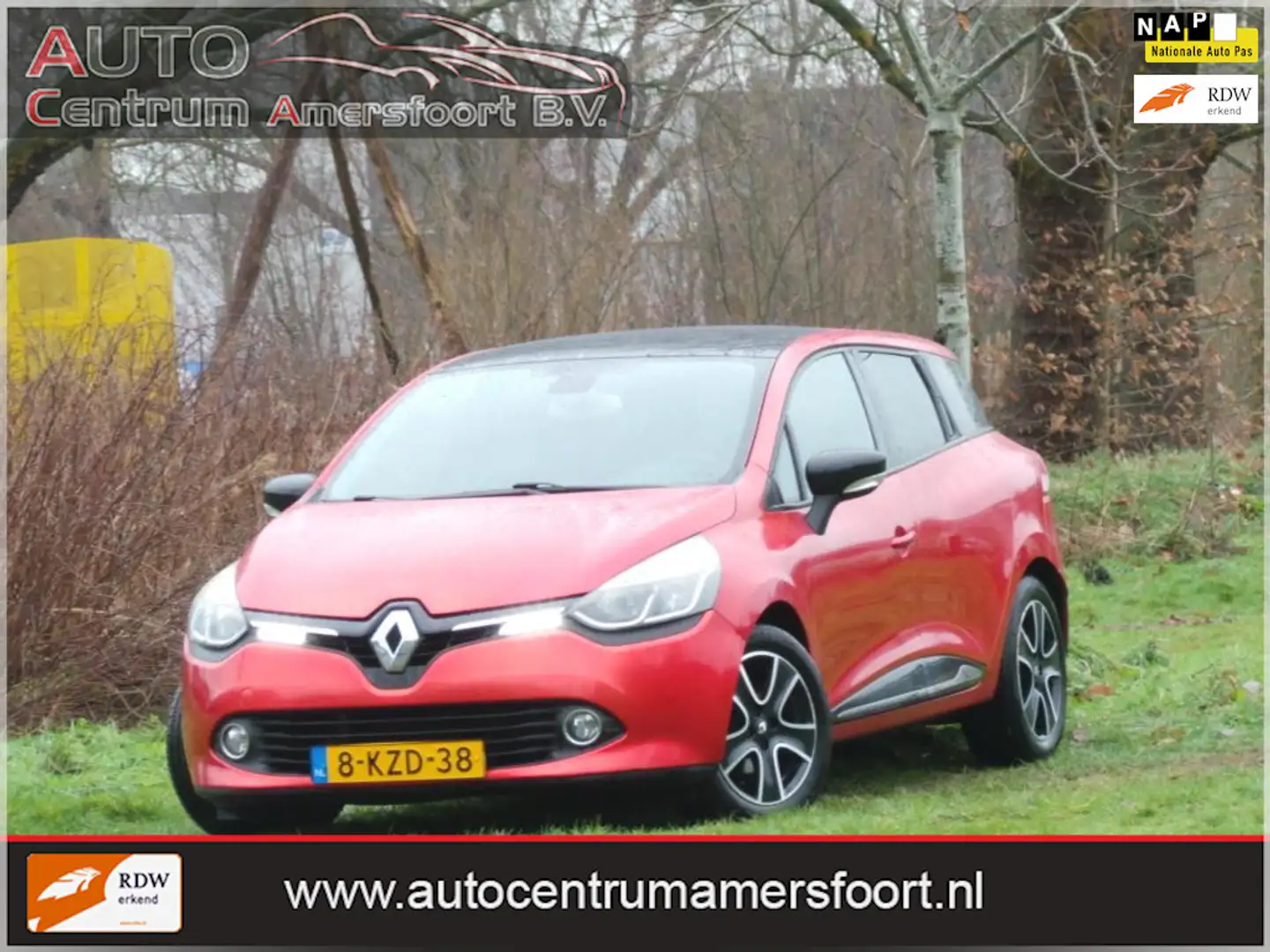Renault Clio Estate 1.5 dCi ECO Dynamique ( INRUIL MOGELIJK ) Rot - 1