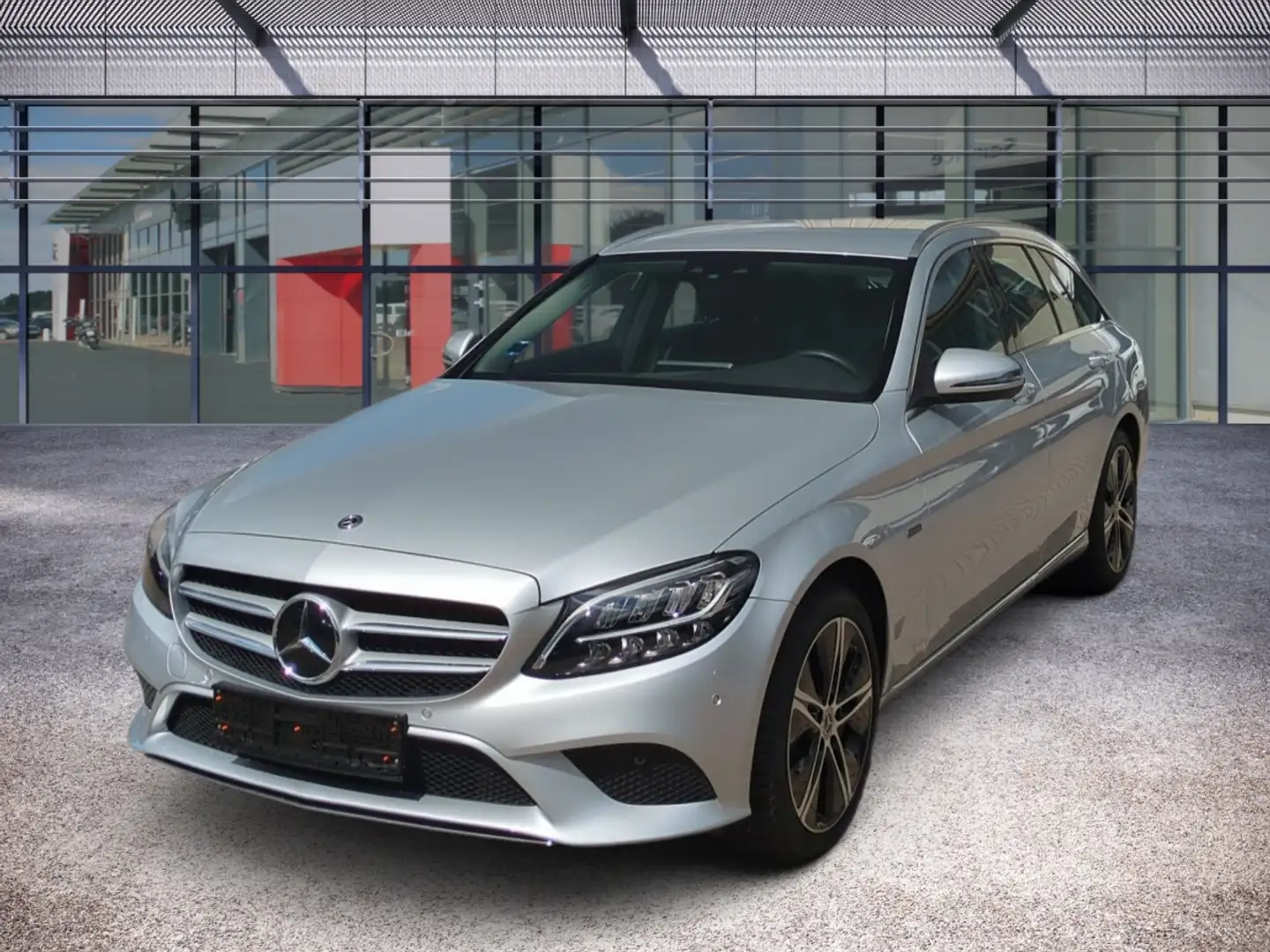 Mercedes-Benz C 300 T e  Avantgarde AHK+AUT+LED+Navi+PDC+SHZ Argent - 2