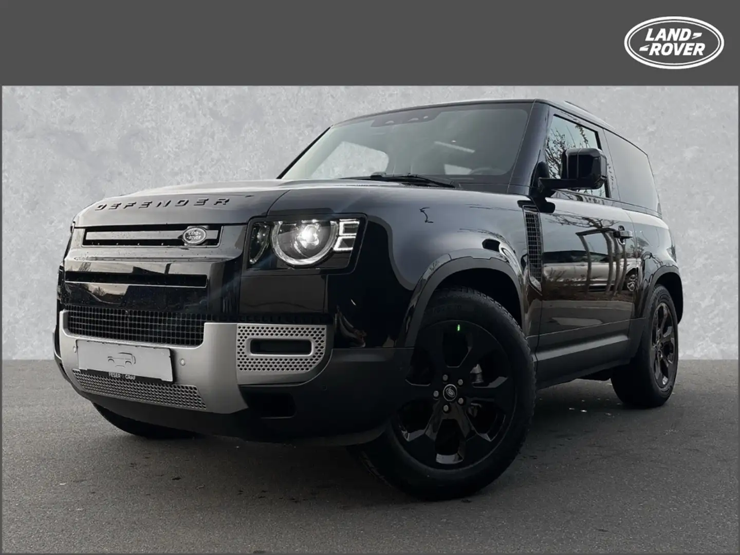 Land Rover Defender 90 D200 S Luft AHK Komfort Assistent Falt Schwarz - 1