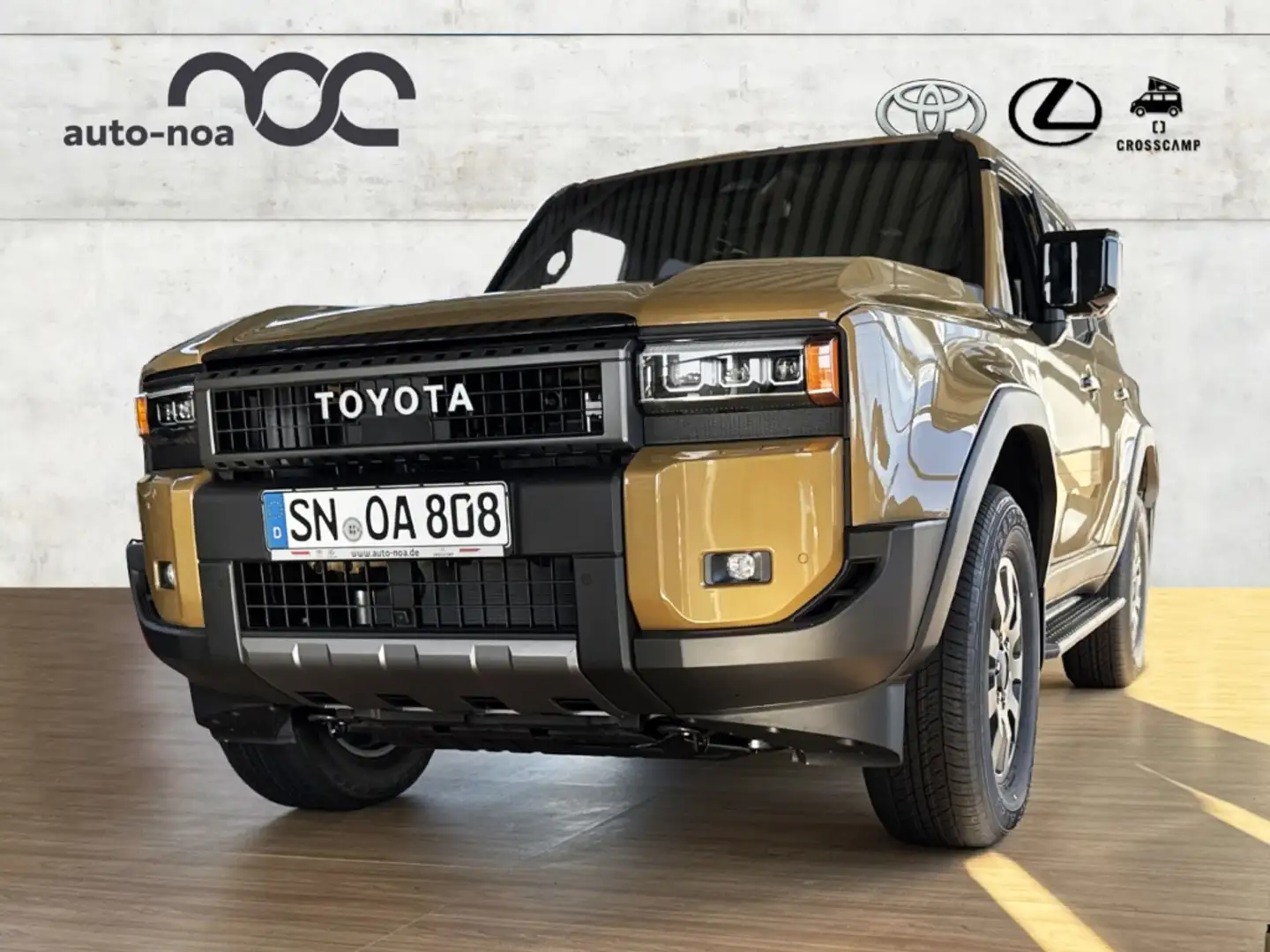 Toyota Land Cruiser 2,8 D-4D 150kW AWD Executive 2.8 D4-D EU6e Navi Le Marrón - 2