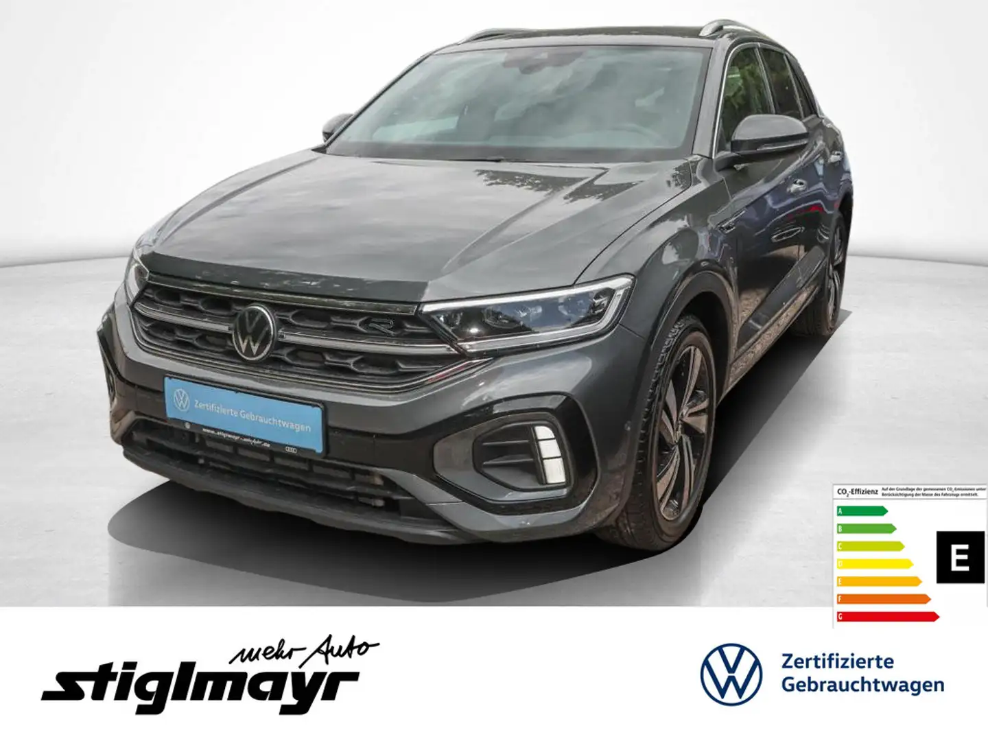 Volkswagen T-Roc R-line 1.5 TSI DSG IQ.LIGHT+IQ.DRIVE+NAVI Grau - 1
