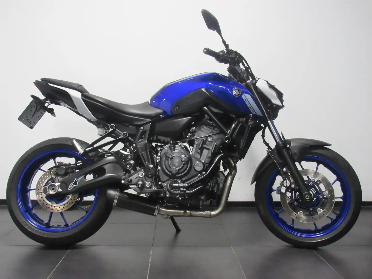 Yamaha MT-07 ABS Blauw - 1