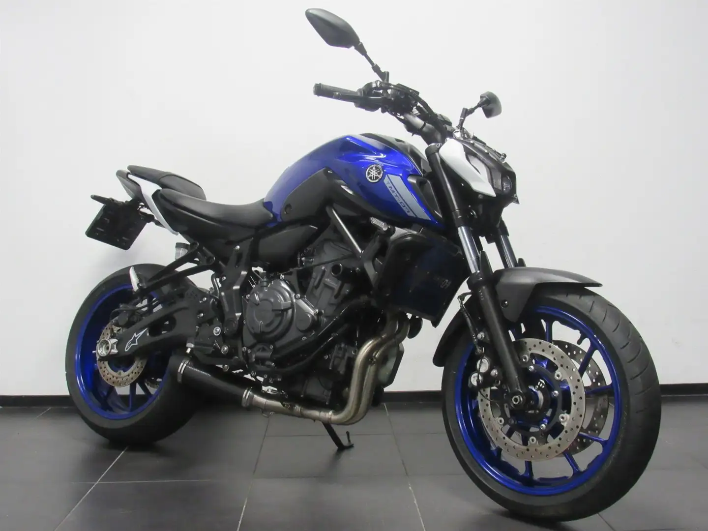 Yamaha MT-07 ABS Blauw - 2
