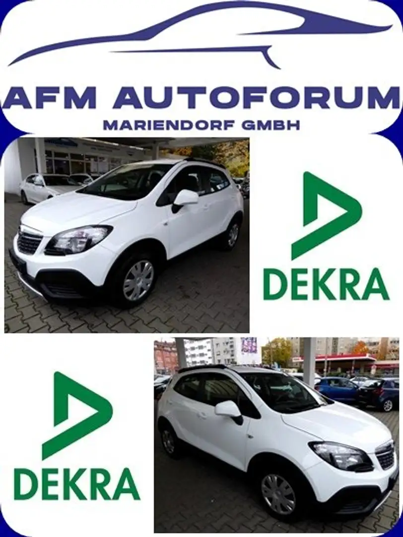 Opel Mokka 1.6 ecoFLEX ColorEdition --Service NEU!!!-- Wit - 1