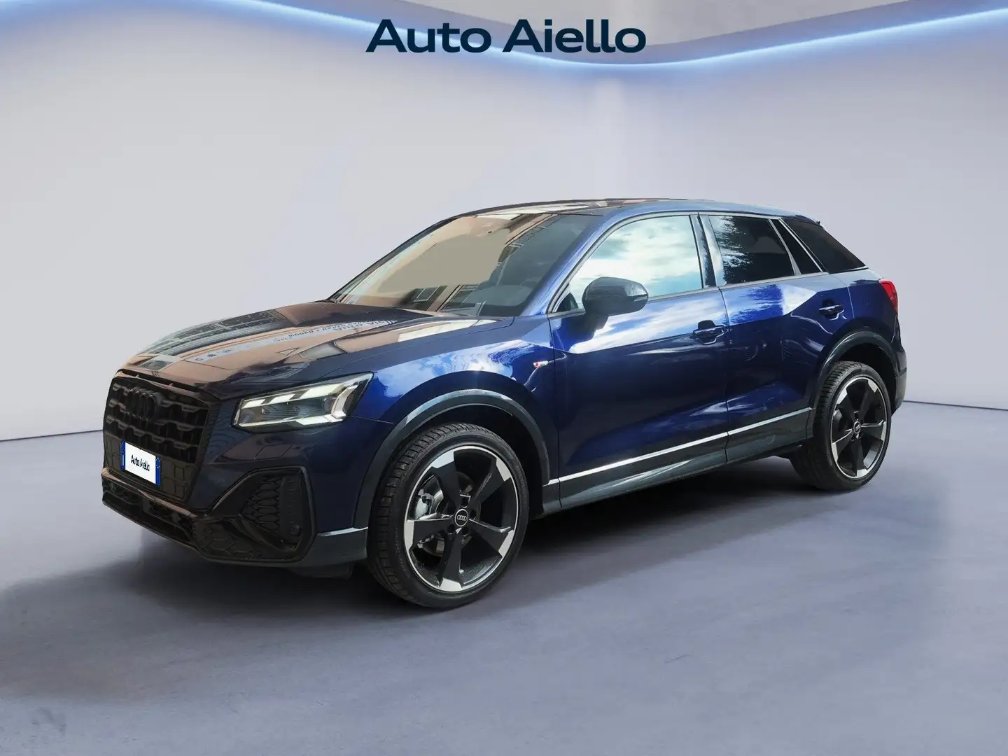 Audi Q2 Q2 30 2.0 tdi Identity Black Bleu - 1