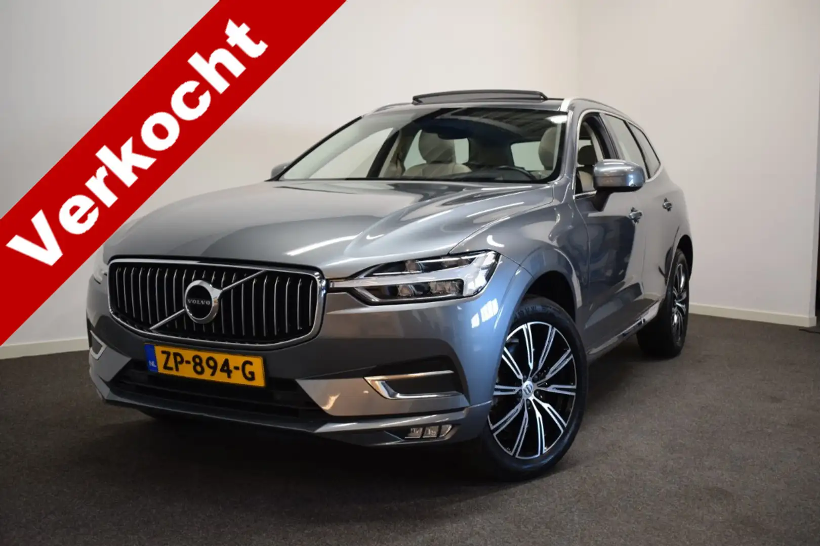 Volvo XC60 2.0 T5 250pk AUT8 Inscription 65000 NAP/ Sunroof/ Grigio - 1