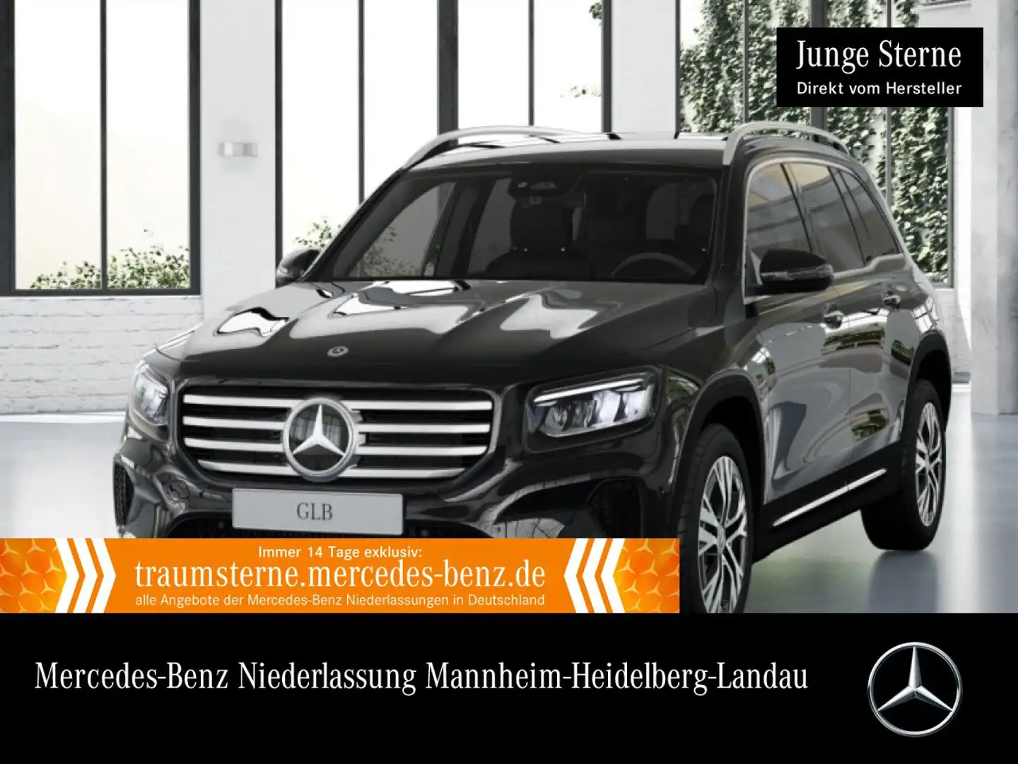 Mercedes-Benz GLB 200 PROGRESSIVE+LED+KAMERA+TOTW+KEYLESS+7G Schwarz - 1