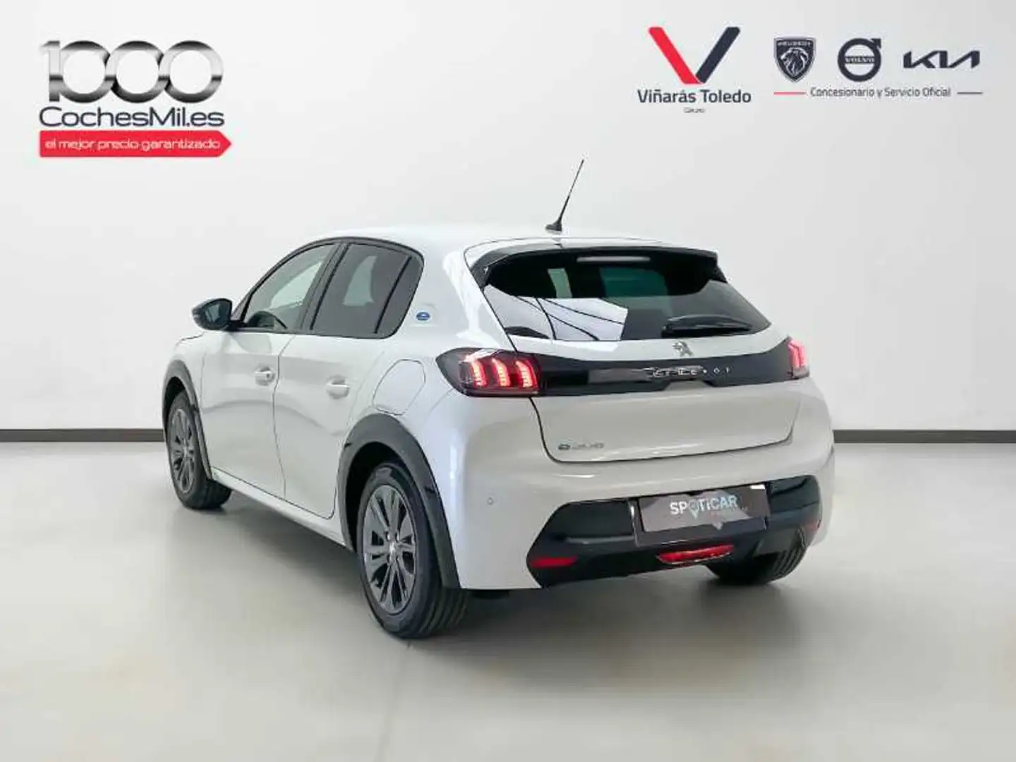 Peugeot 208 Allure Pack Eléctrico 100kW Blanco - 2