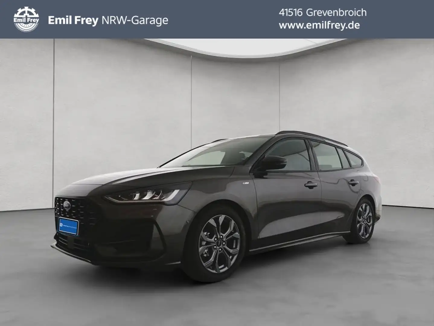 Ford Focus Turnier 1.5 EcoBlue Aut. ST-LINE NAVI+RFK+S Gris - 1