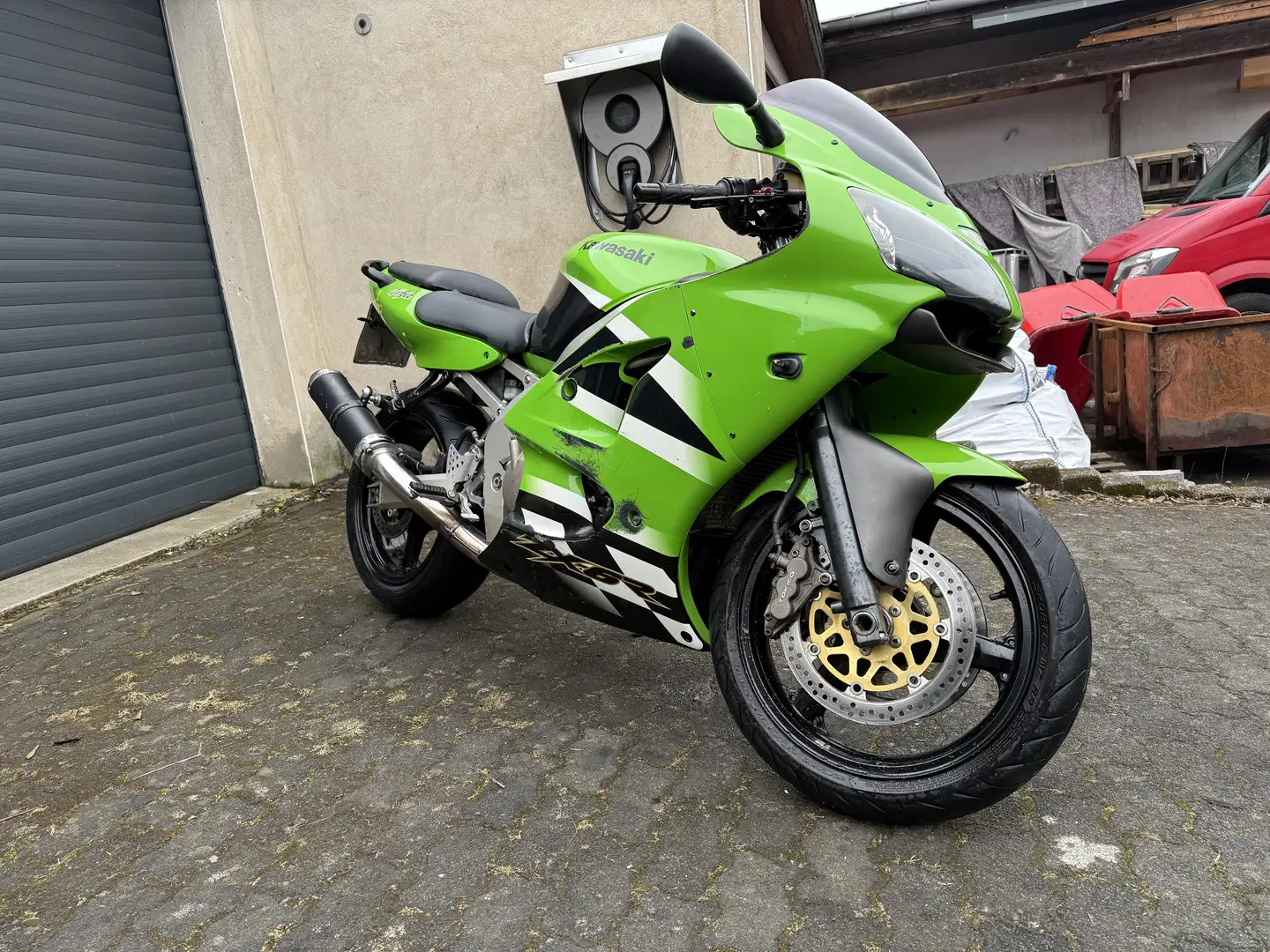 Kawasaki Ninja ZX-6R Zx-636 Verde - 1