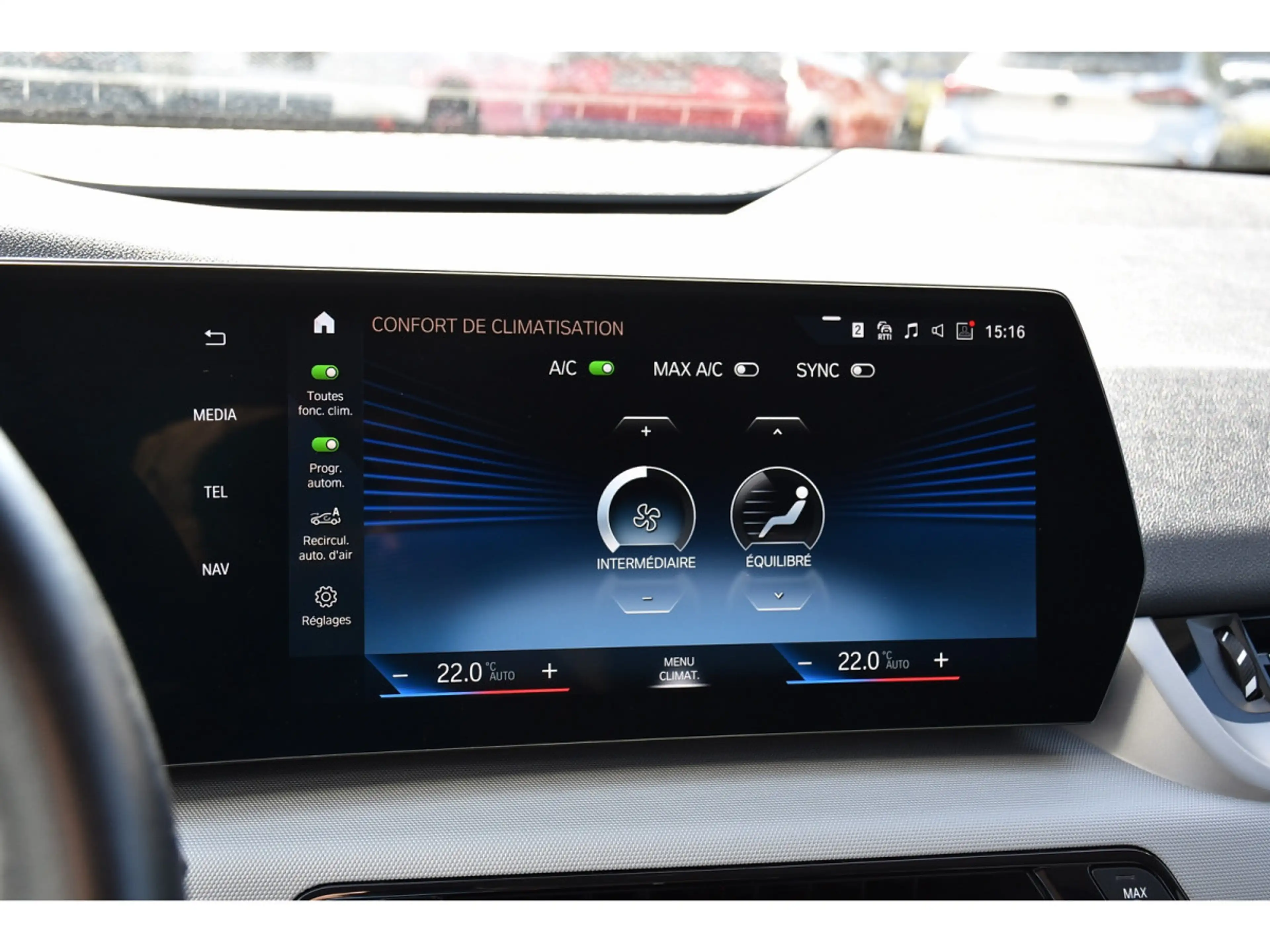 BMW 216 Active Tourer iA SG SPORT CUIR REGUL LANE CAM 1° M — photo 14