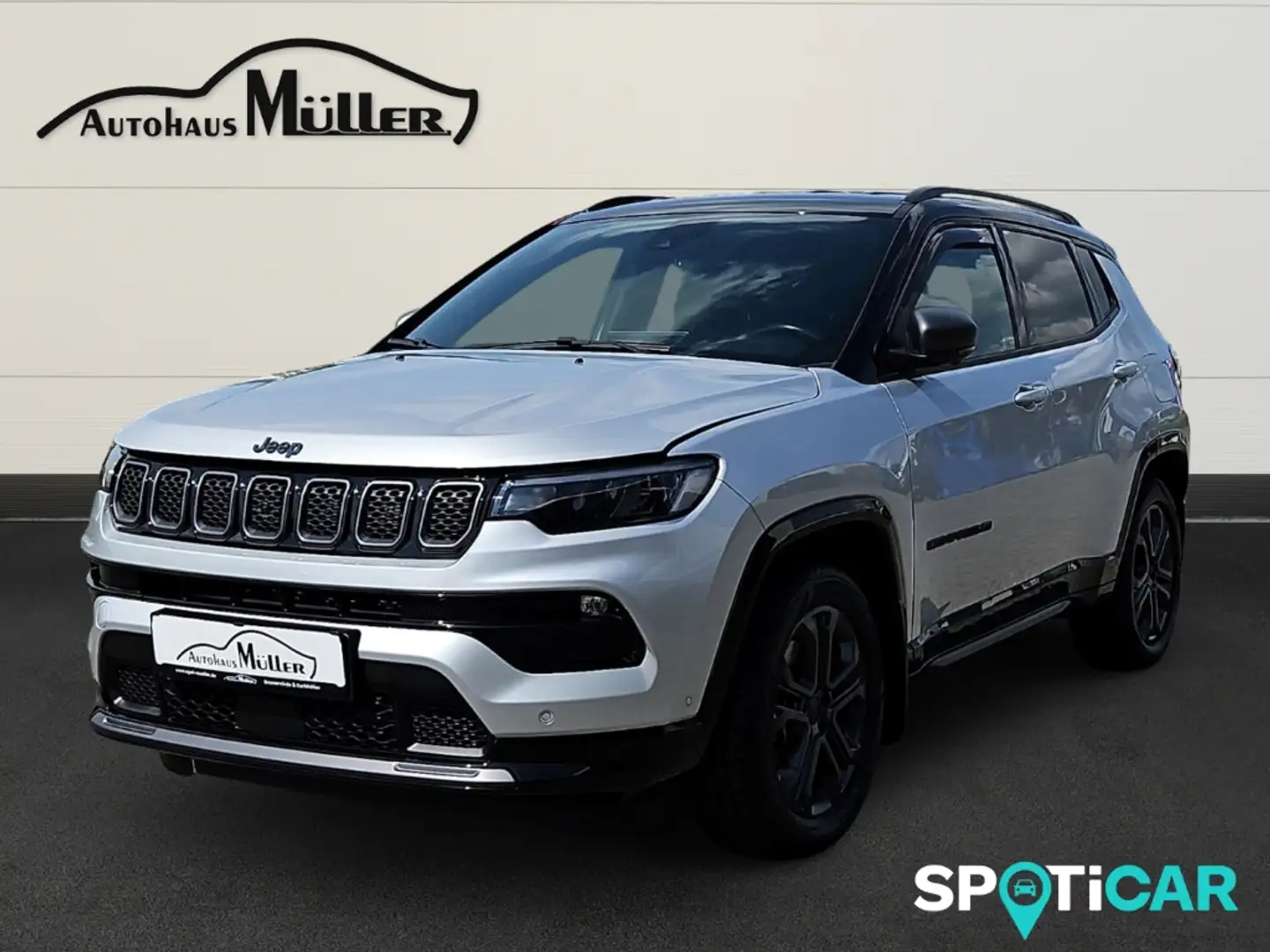 Jeep Compass 80th Anniversary Plug-In Hybrid 4WD 1.3 ACC Navi S Silber - 1