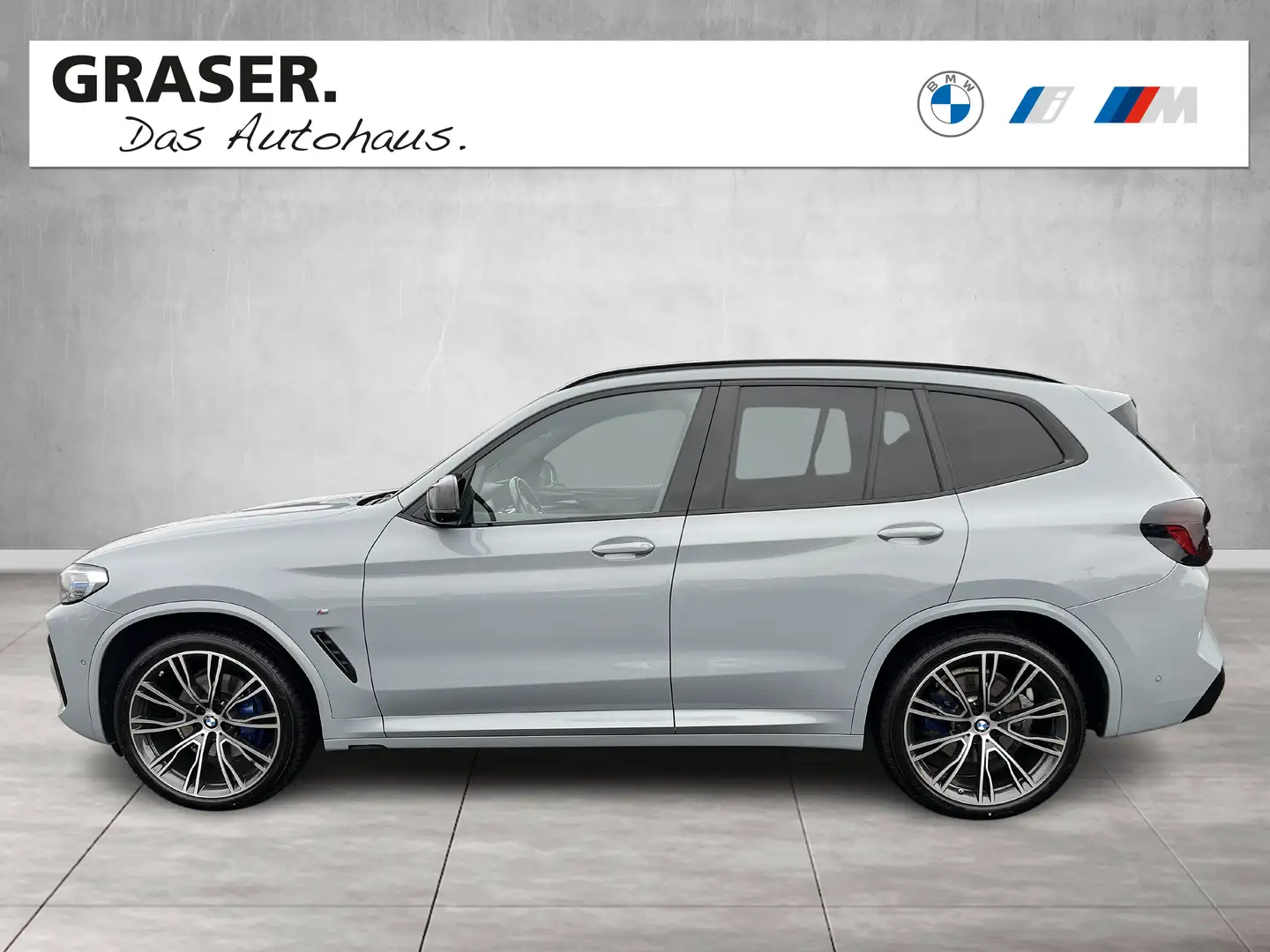 BMW X3 M 40d Head-Up HK HiFi DAB LED WLAN RFK PDC Grau - 2
