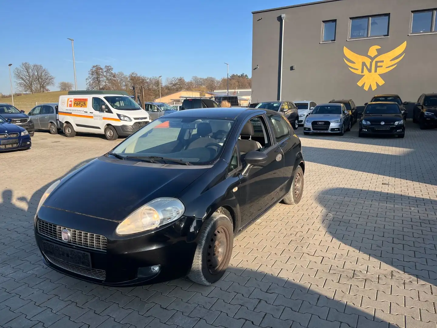 Fiat Grande Punto 1.2 8V Active,8-fach, Zwart - 1