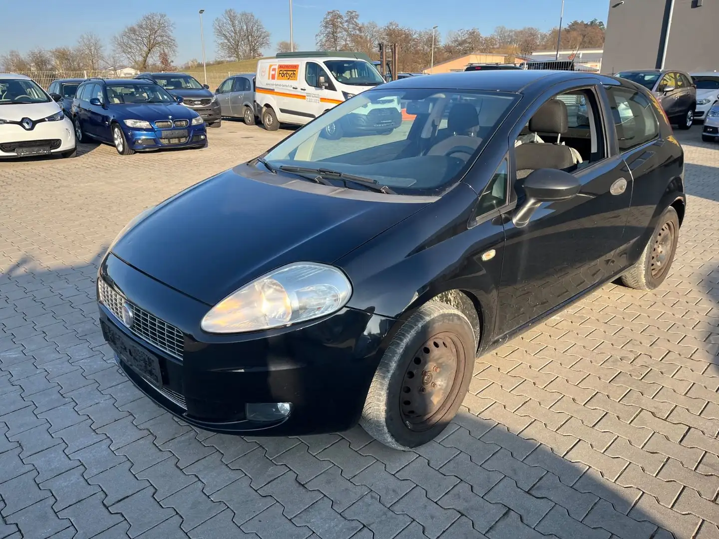 Fiat Grande Punto 1.2 8V Active,8-fach, Zwart - 2