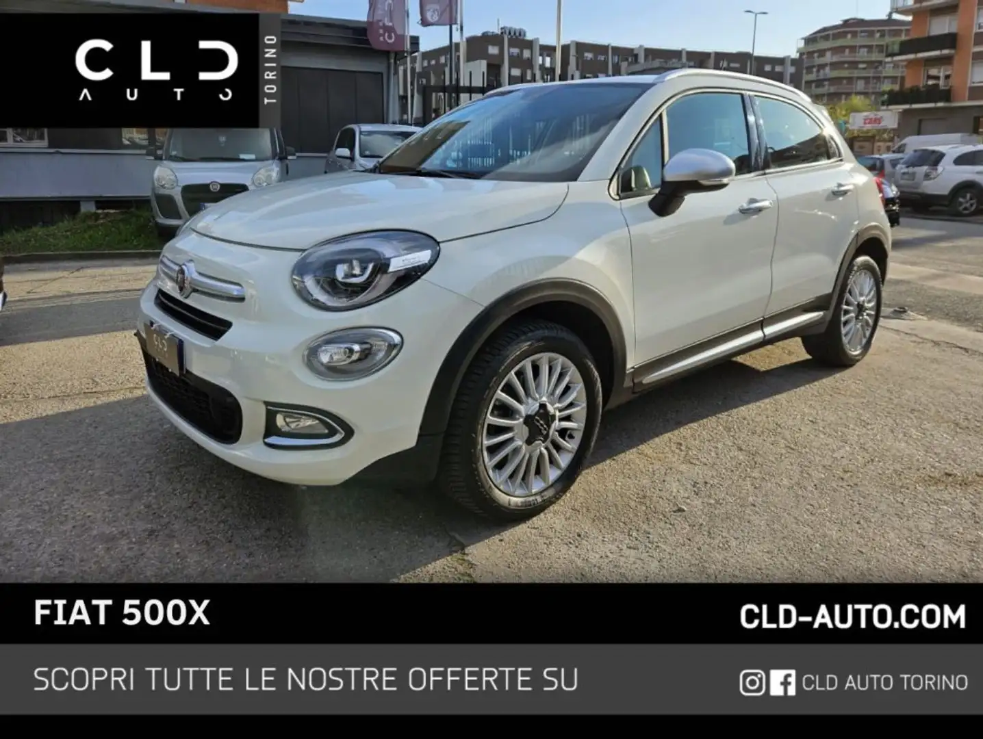 Fiat 500X 1.6 MultiJet SOLO PER OPERATORI DEL SETTORE Bianco - 1