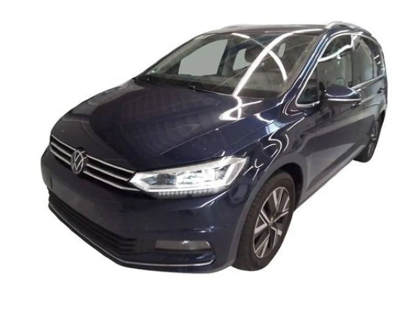 Volkswagen Touran 2.0 TDI DSG HL 5JG+LED+NAVI+AHK+ACC+7SI Blau - 2