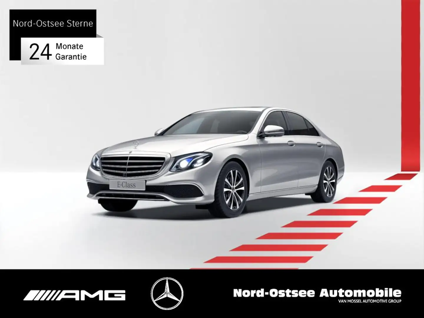 Mercedes-Benz E 200 LIM. EXCLUSIVE DISTRO HUD 360° COMAND Argent - 1