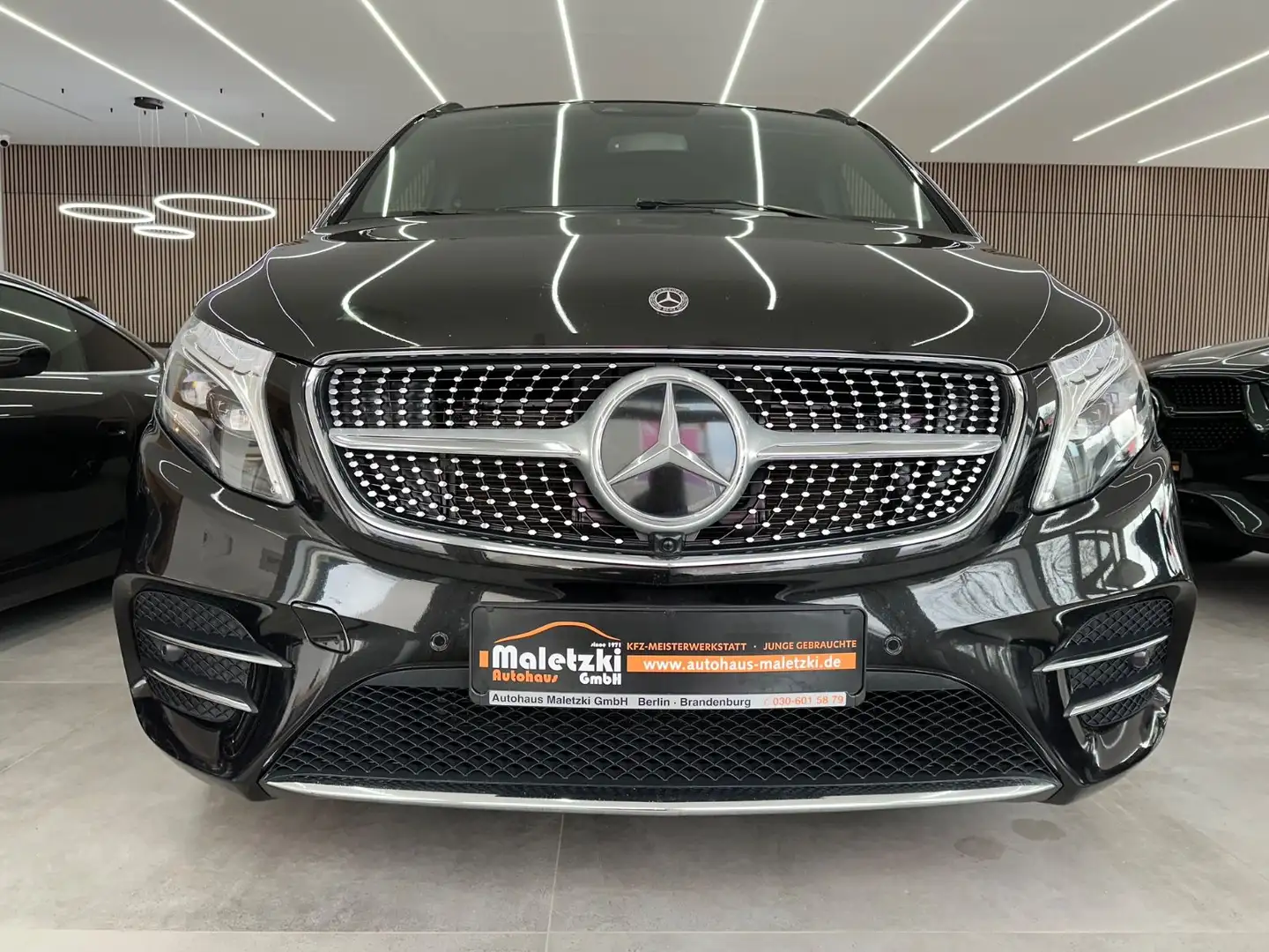 Mercedes-Benz V 250 d Edition Lang*AMG*2xTür*6.Sitze*Burmester* Negro - 2