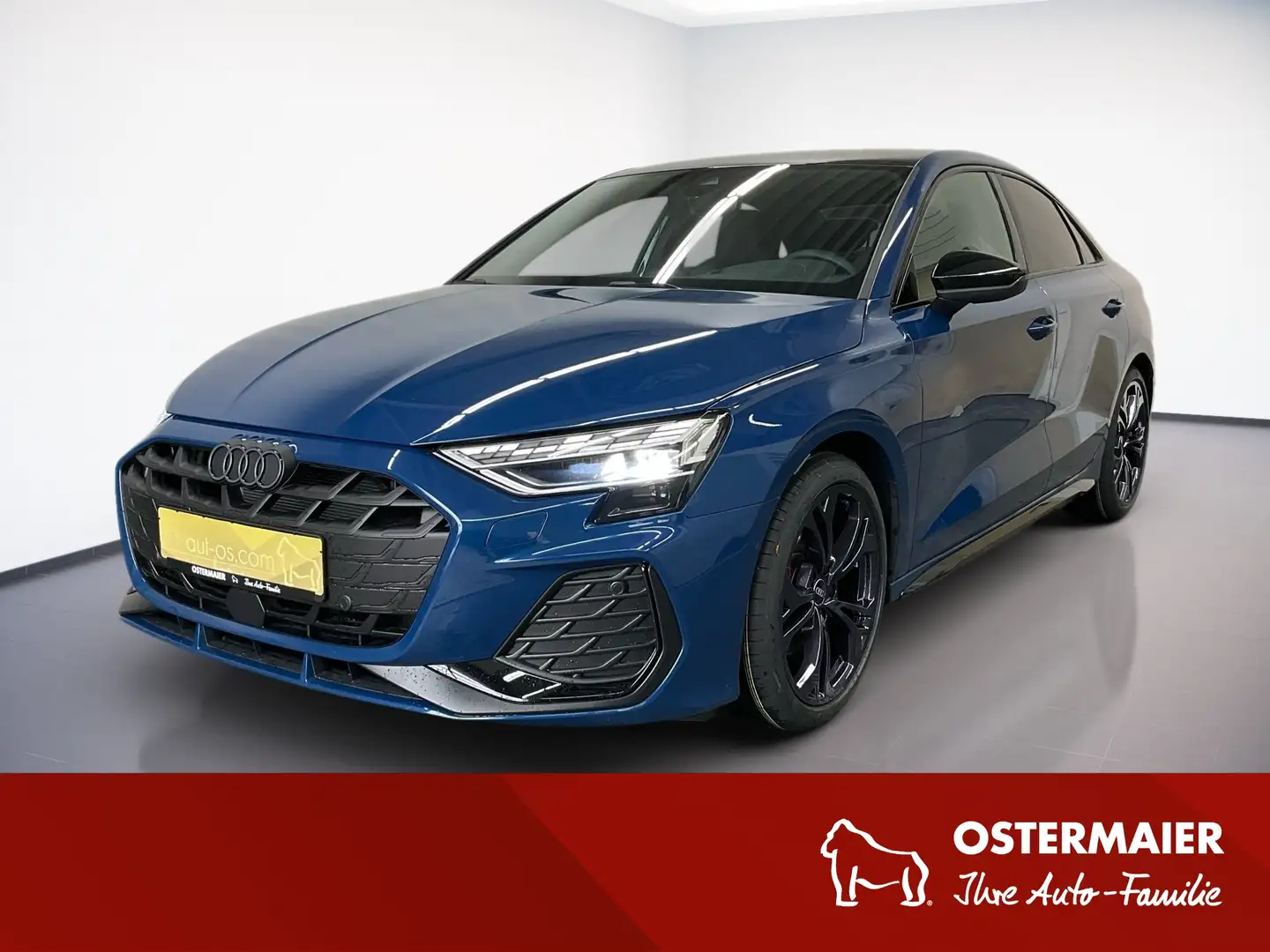 Audi A3 Limousine S-LINE 35TDI 150PS.STRONIC.MATRIX.NAVI.B Blau - 1