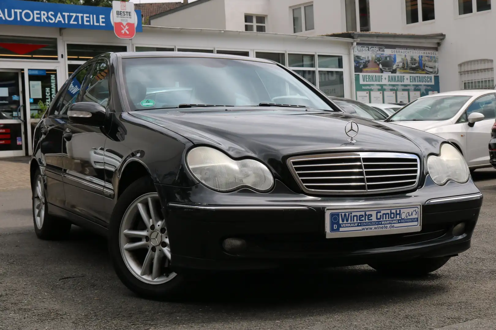 Mercedes-Benz C 200 Kompressor  Steuerkette NEU * TÜV NEU* u.v.m Чорний - 1