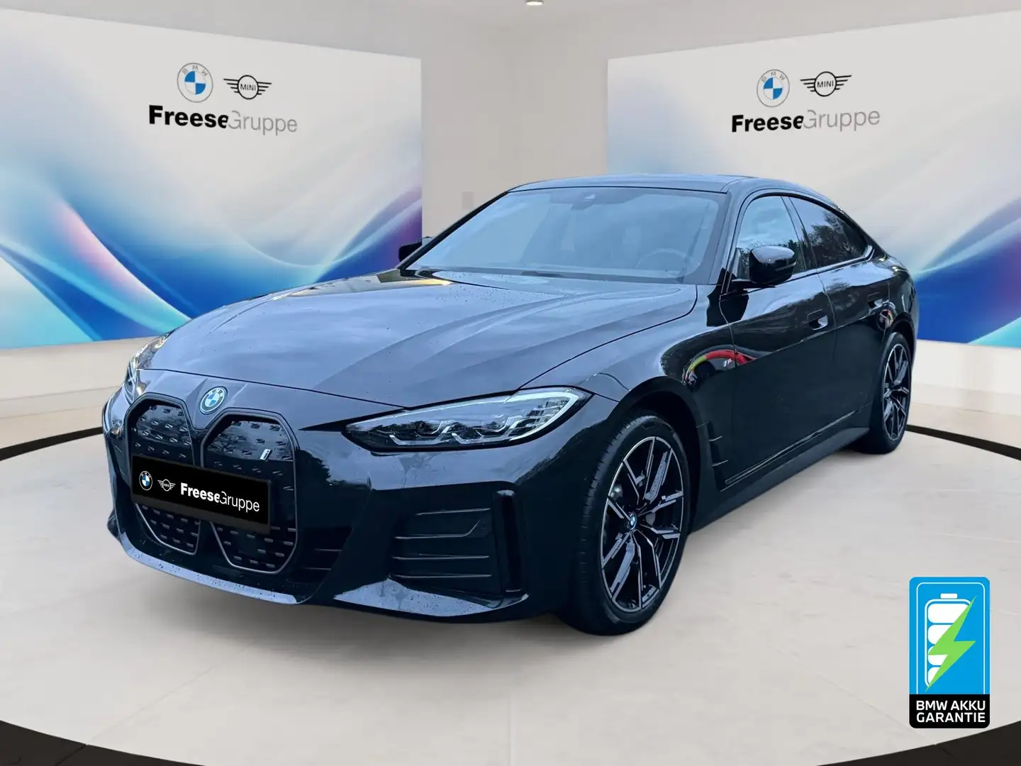 BMW i4 eDrive40 Gran Coupé M Sportpaket DAB Black - 1