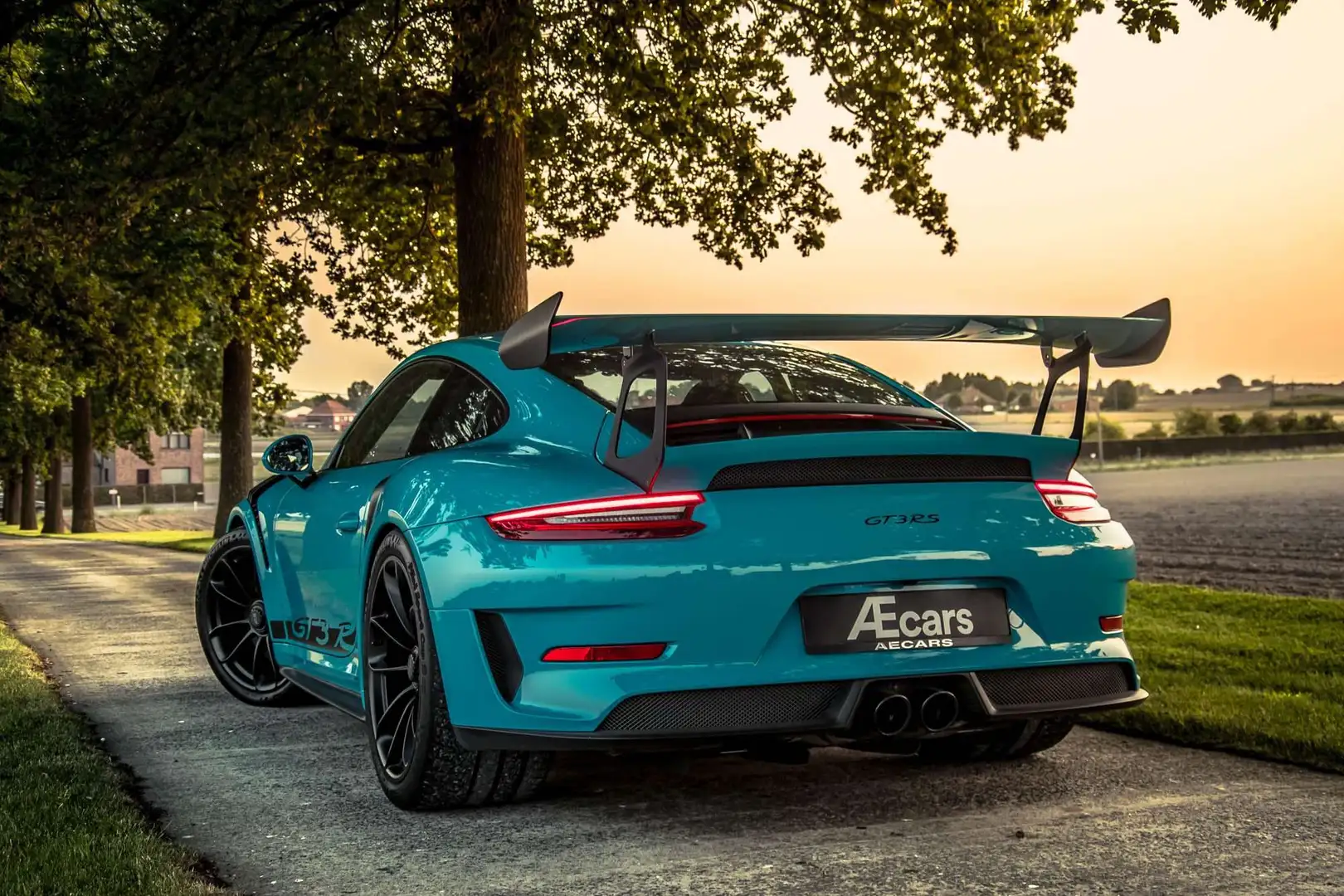 Porsche 991 911 GT3 RS *** CLUBSPORT / AKRAPOVI EXHAUST *** Bleu - 2