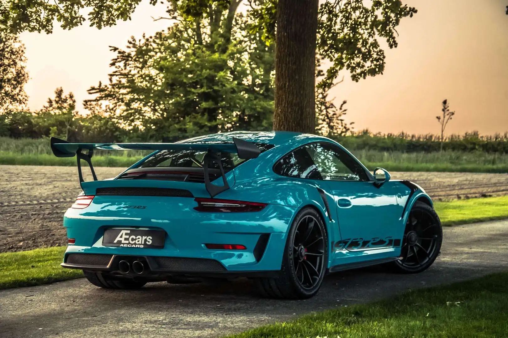 Porsche 991 911 GT3 RS *** CLUBSPORT / AKRAPOVI EXHAUST *** Bleu - 1