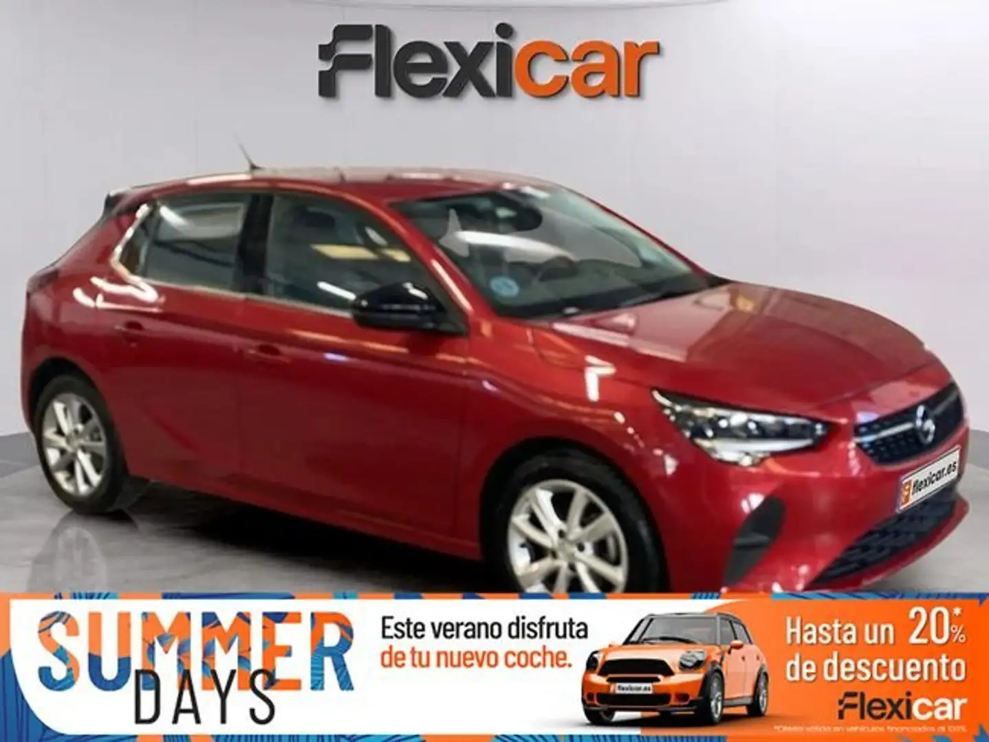 Opel Corsa 1.2T+XHL+74kW+%28100CV%29+Elegance+Auto Rojo - 1