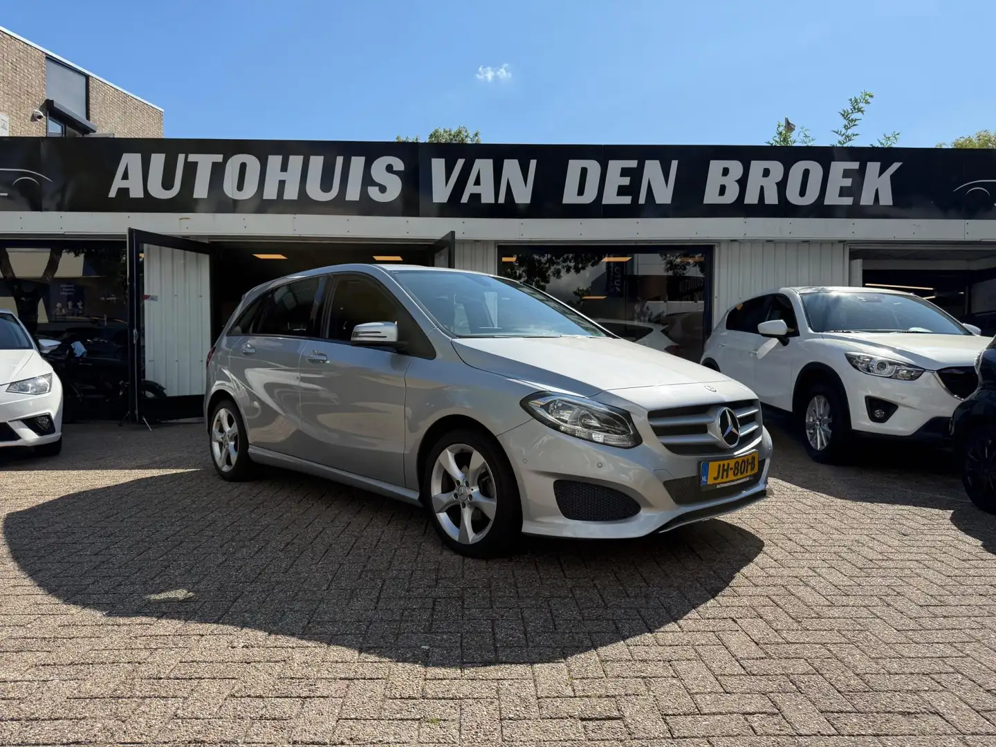 Mercedes-Benz B 180 Prestige|Airco|Navi|Cruise|Pdc|Trekh|Stoelverw|Lmv Argent - 1