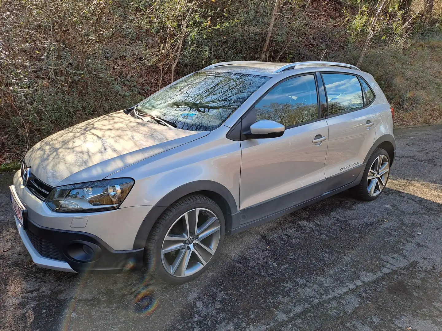 Volkswagen Polo Cross *Top*Cross 5-türig-Automatik*1.Hand*nur 46900km Beige - 2