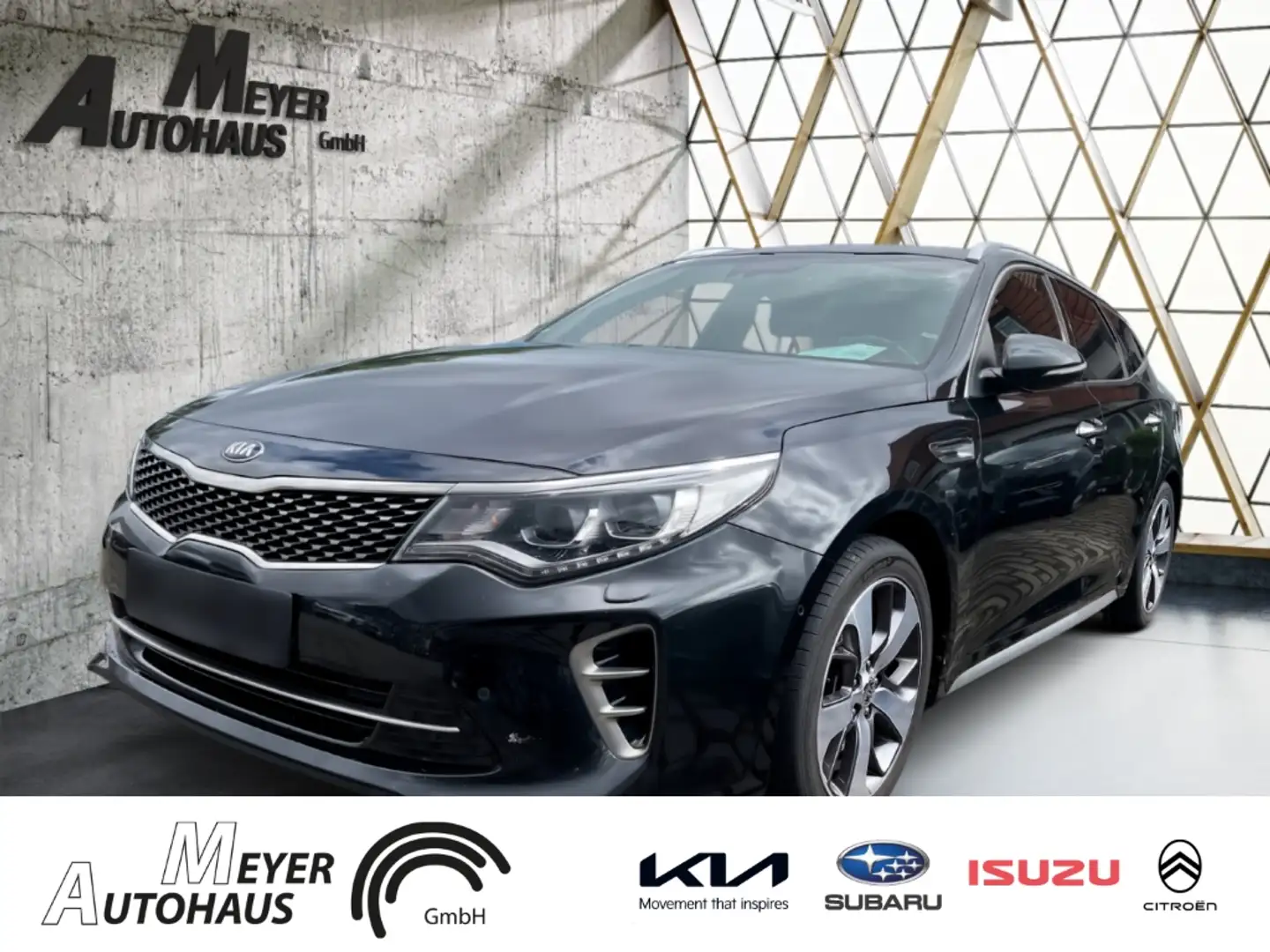 Kia Optima 1.7 CRDi Sportswagon GT Line DCT STD Schwarz - 2