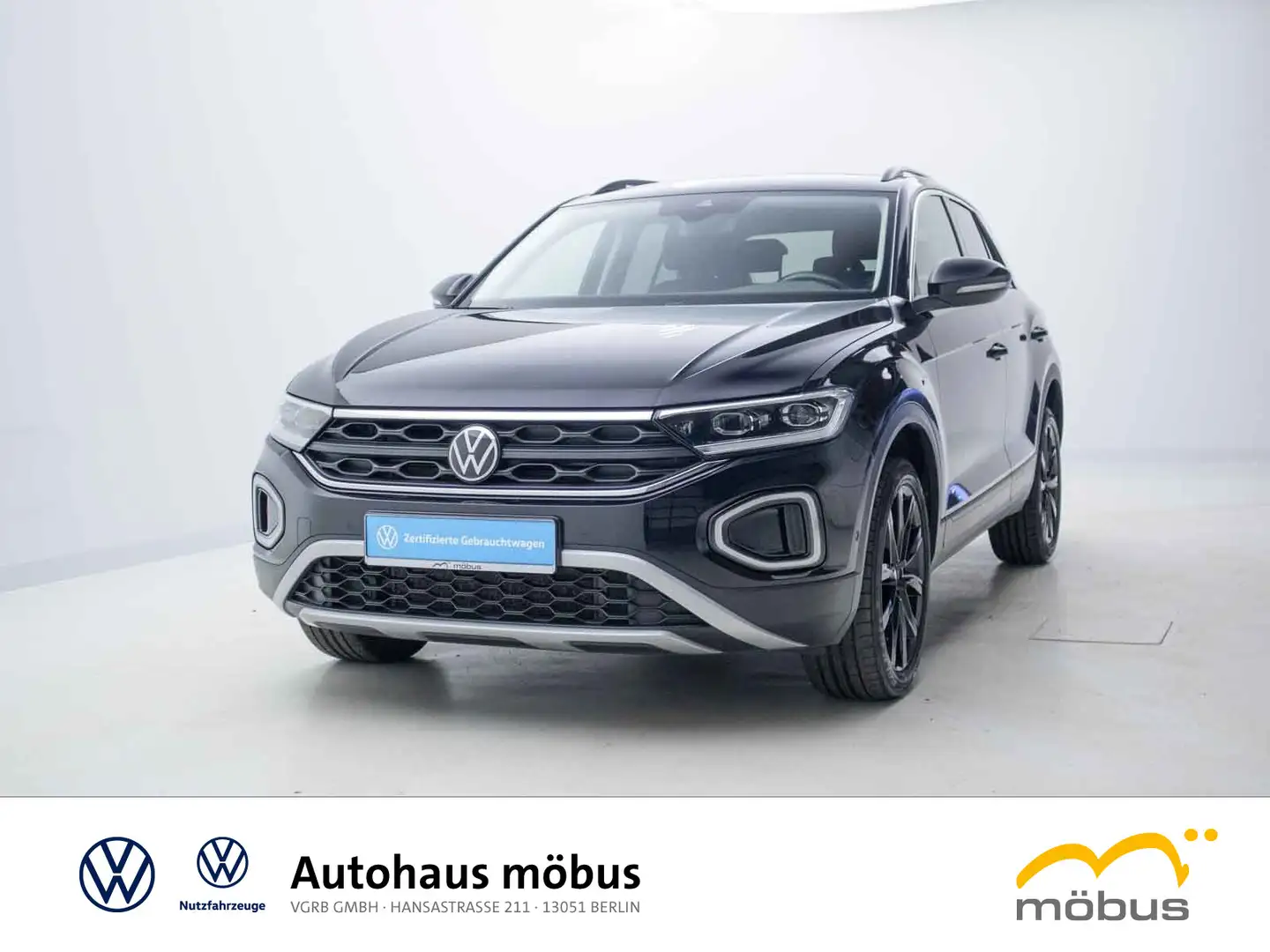 Volkswagen T-Roc 2.0 TDI DSG*LIFE*APP*LED*PDC*NAVI*ACC* Schwarz - 2