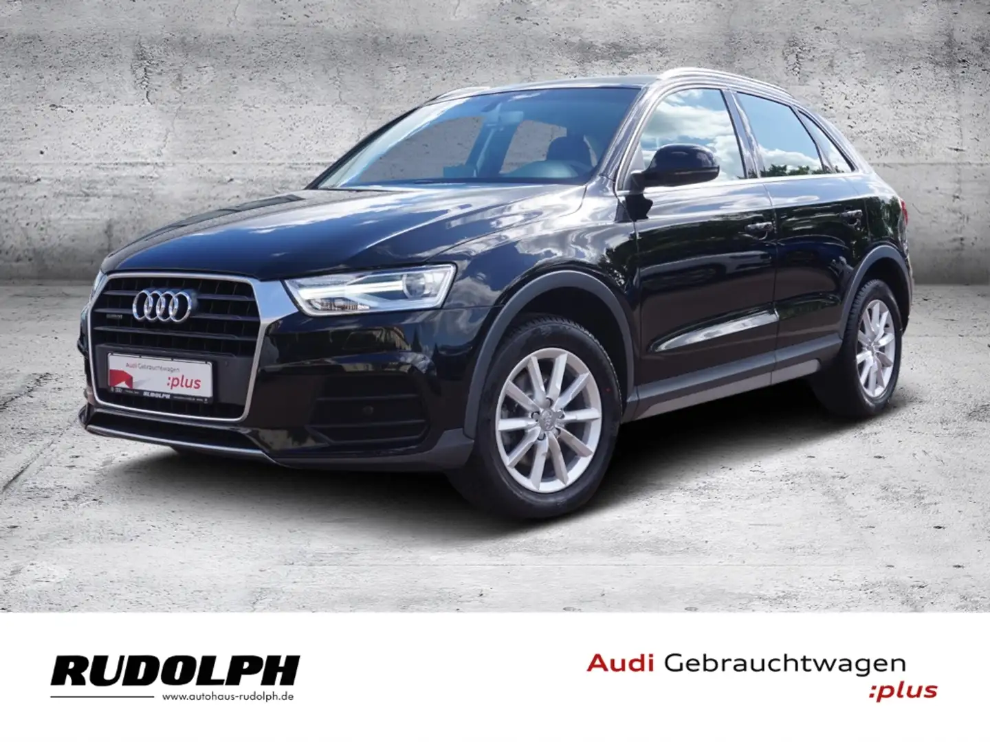 Audi Q3 2.0 TDI design quattro XENON NAVI AHK PDCv+h Noir - 2