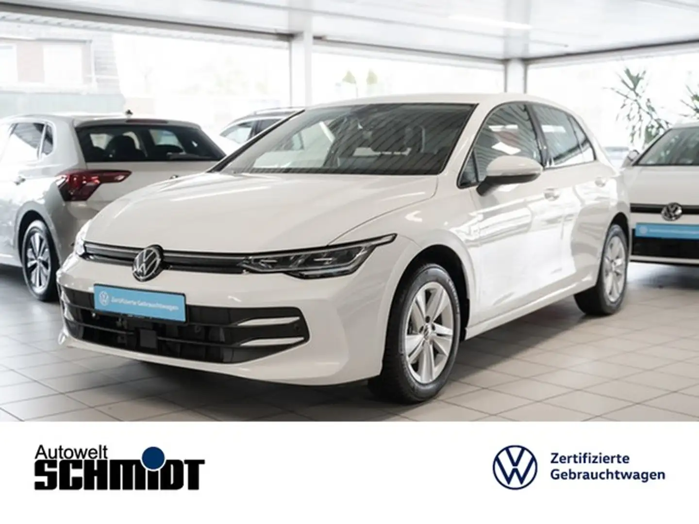 Volkswagen Golf VIII 1,5 TSI Life ACC LED AHK AppConnect Parkpilot Weiß - 1