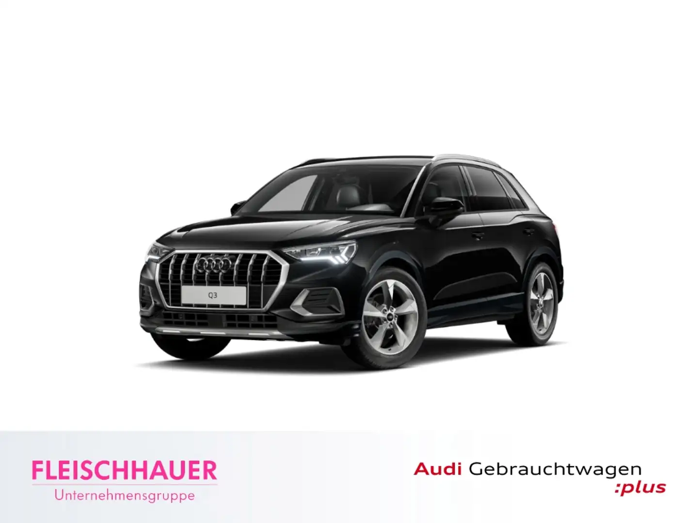 Audi Q3 35 TFSI advanced S-Line+NAVI+AHK+APS Plus+CarPlay Schwarz - 1