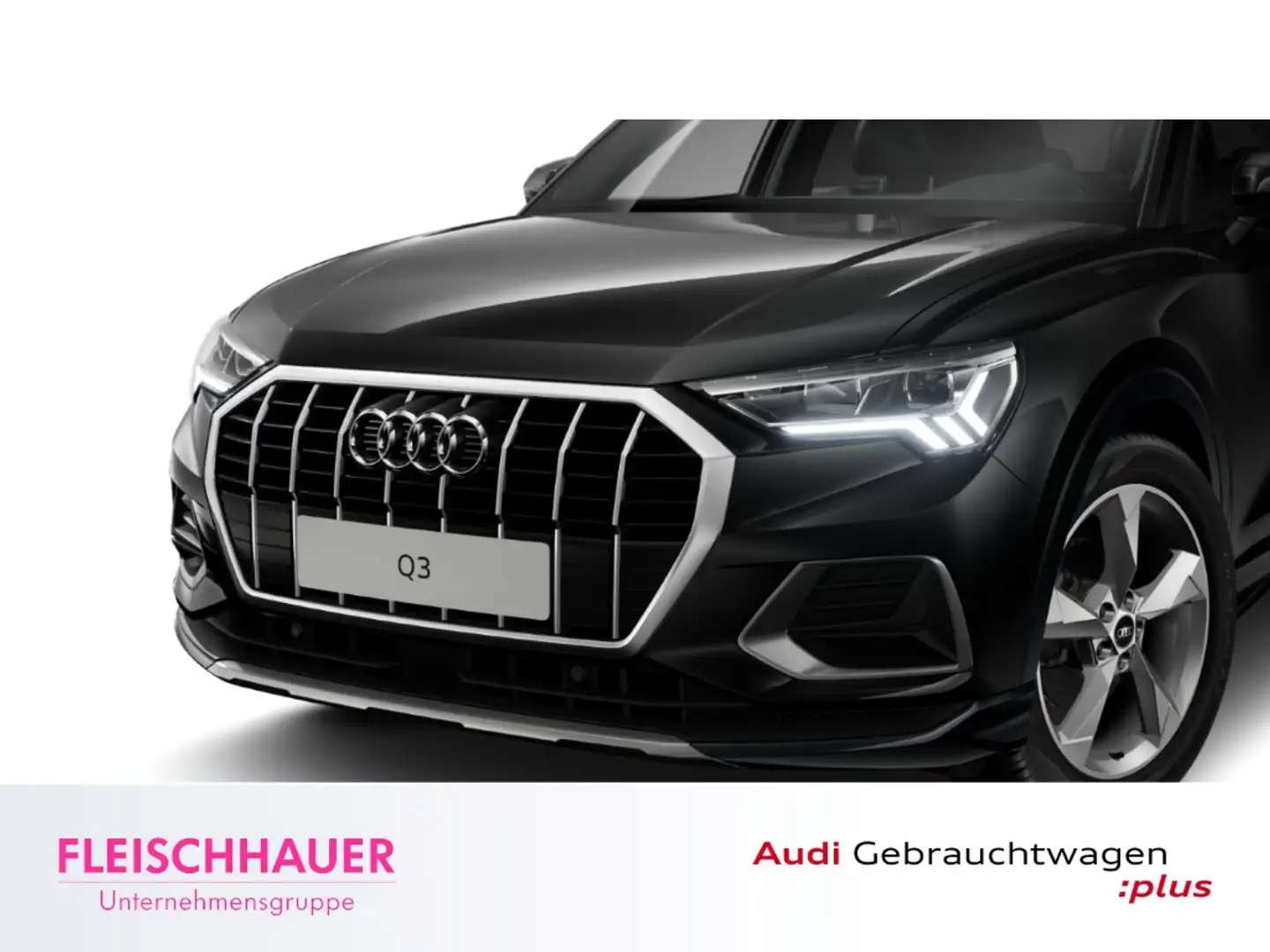 Audi Q3 35 TFSI advanced S-Line+NAVI+AHK+APS Plus+CarPlay Schwarz - 2