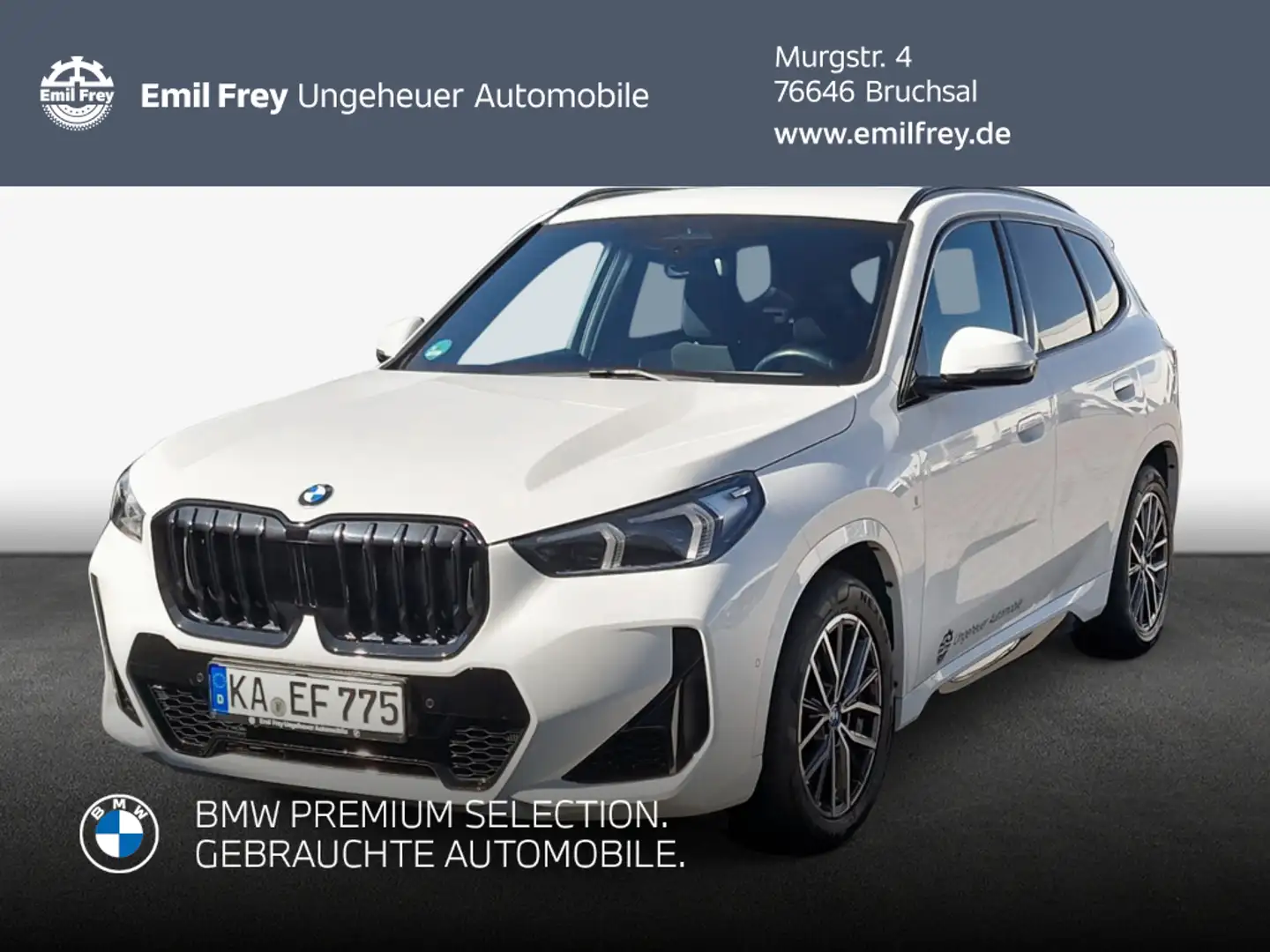 BMW X1 xDrive23i Aut. M Sportpaket Blanc - 1