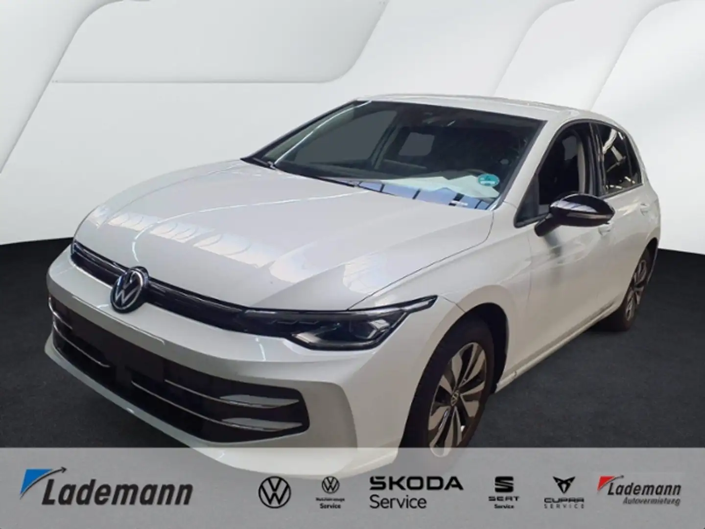 Volkswagen Golf VIII 2.0 TDI DSG GOAL LED+NAVI+AHK+RFK+ACC+ Weiß - 1